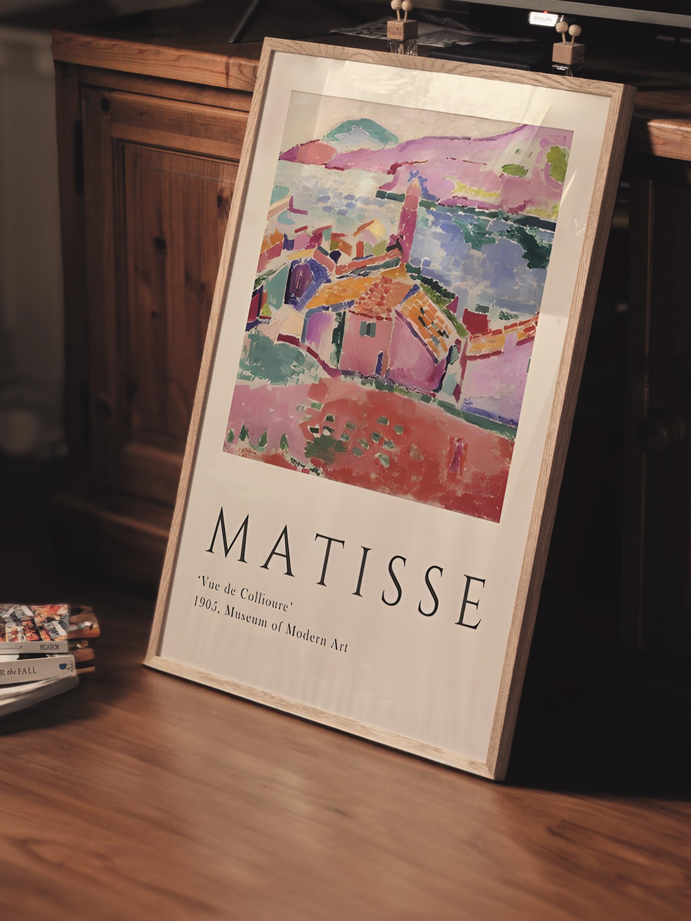 Çerçevesiz Poster, İllüstrasyon Çizim Poster - Henri Matisse Pastel, Duvar Posteri, HD Baskı, Kalın Arşivsel Sanat Kağıdı