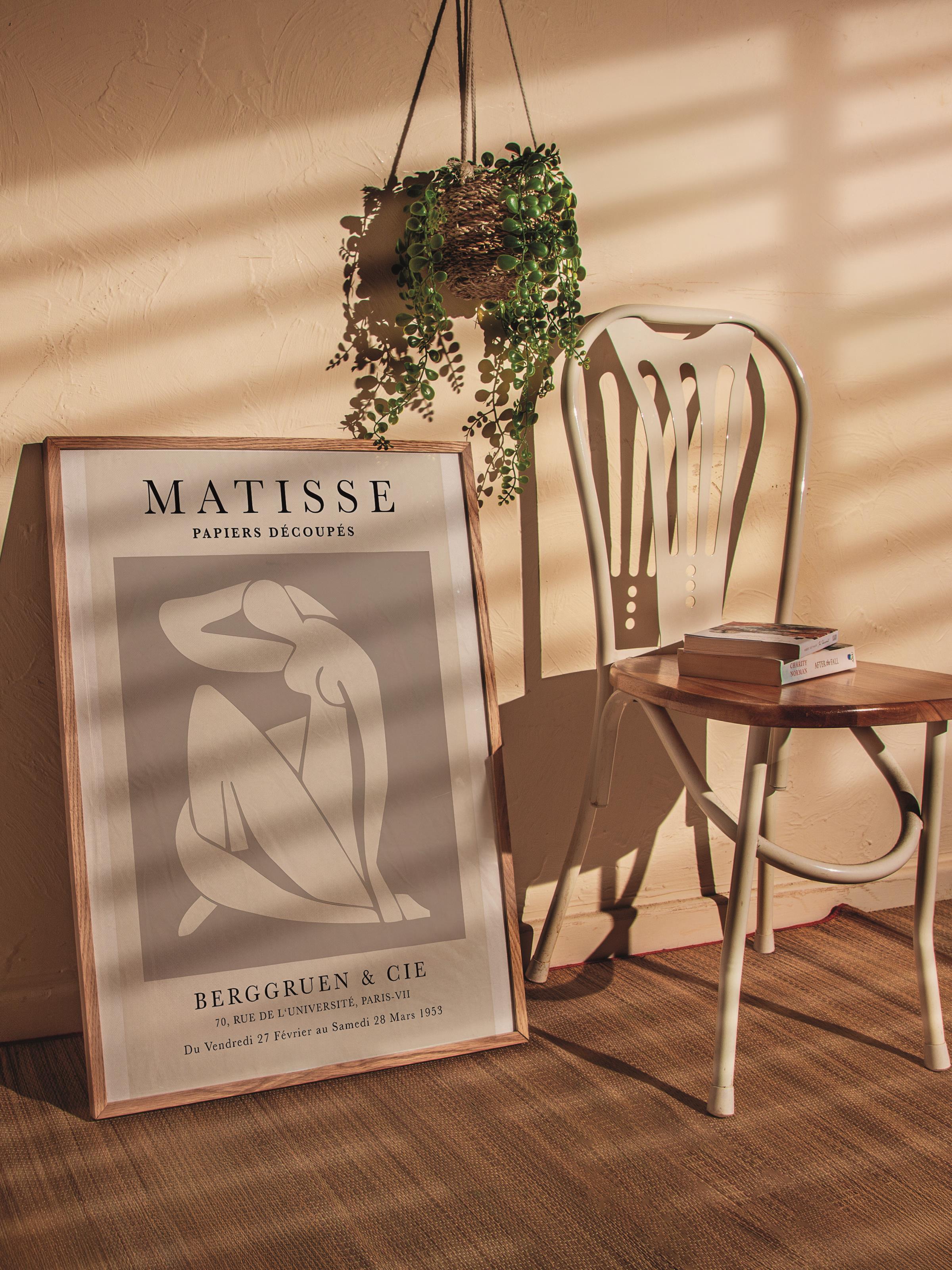 Çerçevesiz Poster, İllüstrasyon Çizim Poster - Henri Matisse Pastel, Duvar Posteri, HD Baskı, Kalın Arşivsel Sanat Kağıdı