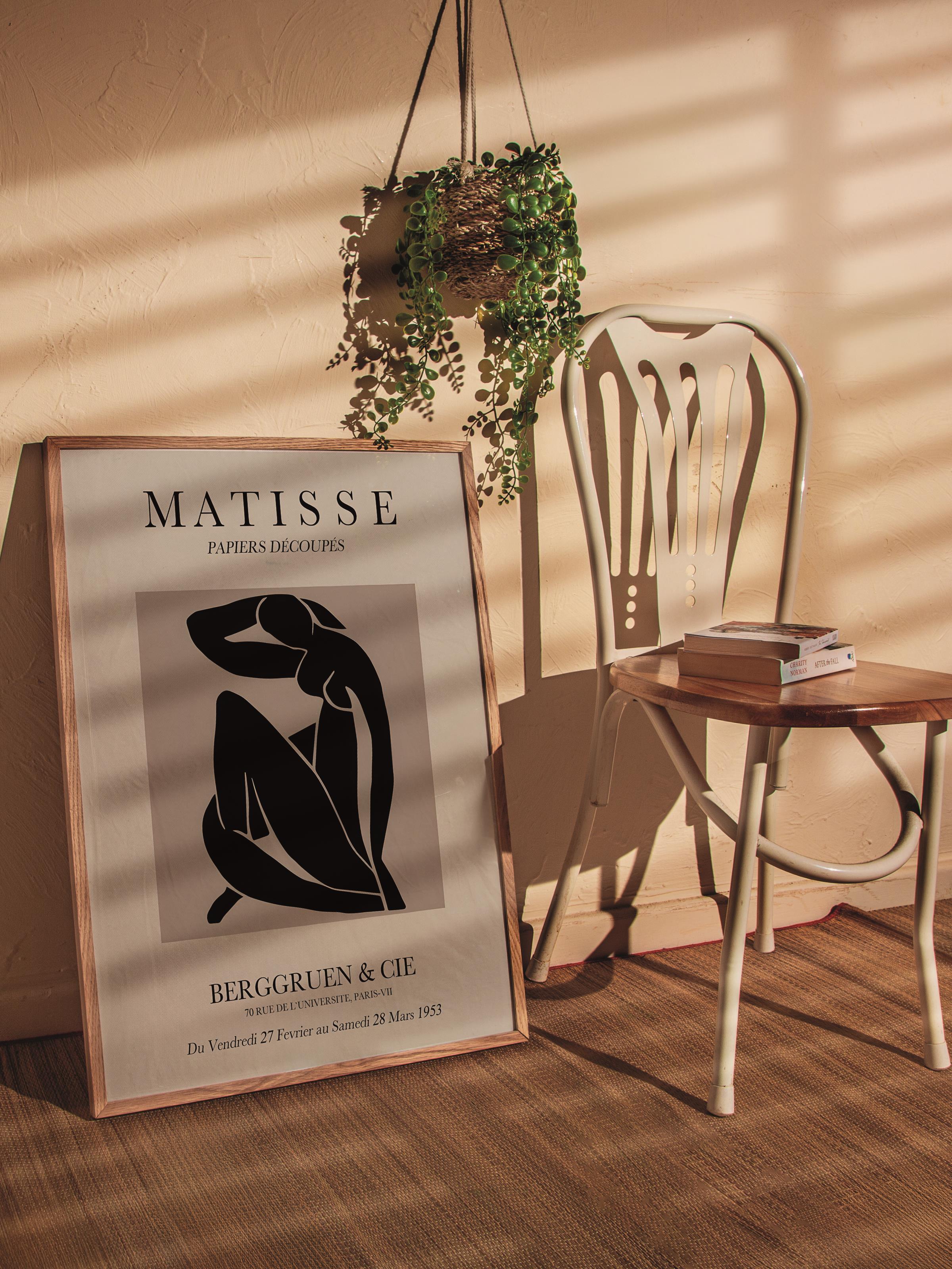 Çerçevesiz Poster, İllüstrasyon Çizim Poster - Henri Matisse Pastel, Duvar Posteri, HD Baskı, Kalın Arşivsel Sanat Kağıdı