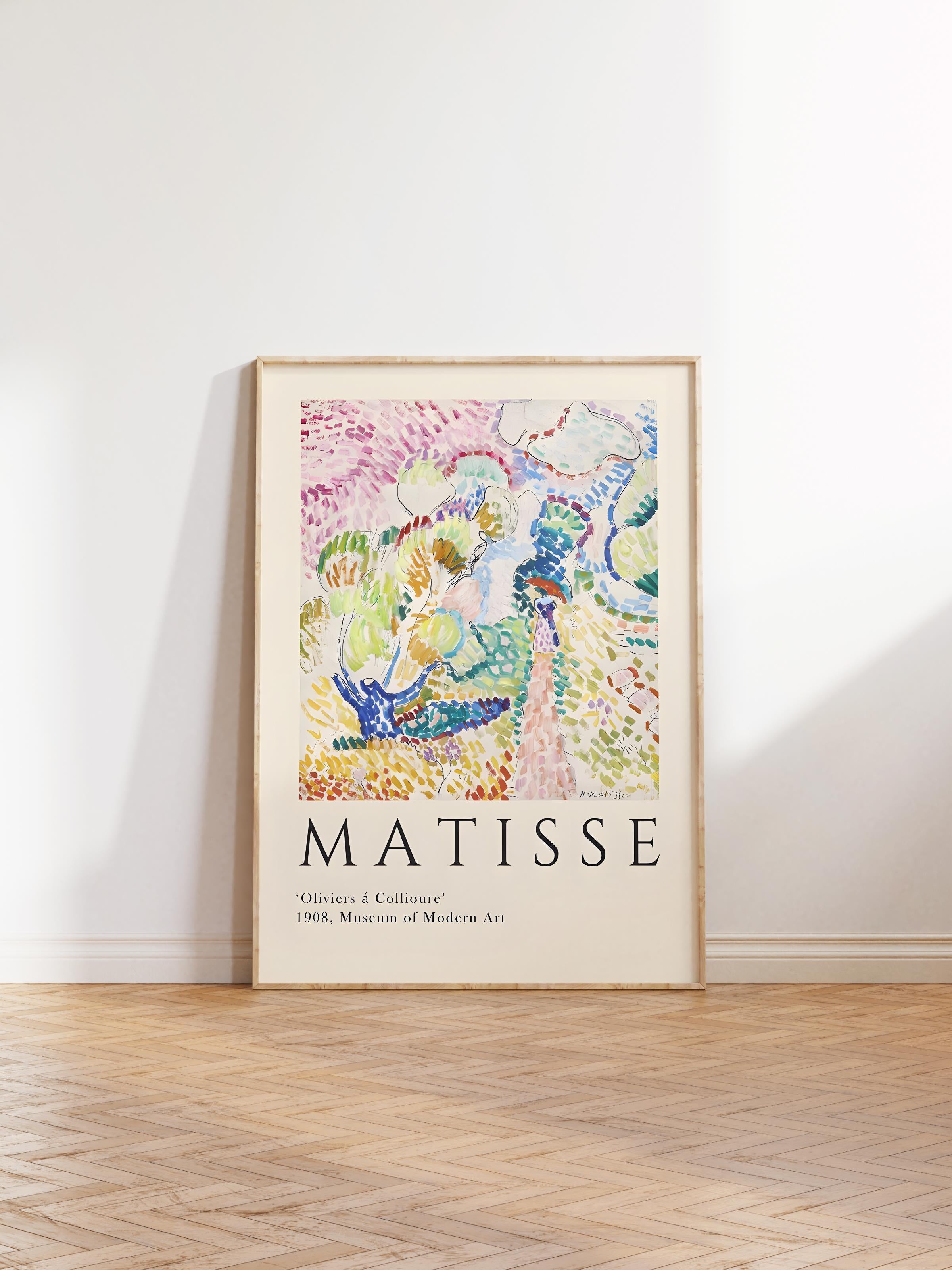Çerçevesiz Poster, İllüstrasyon Çizim Poster - Henri Matisse Pastel, Duvar Posteri, HD Baskı, Kalın Arşivsel Sanat Kağıdı