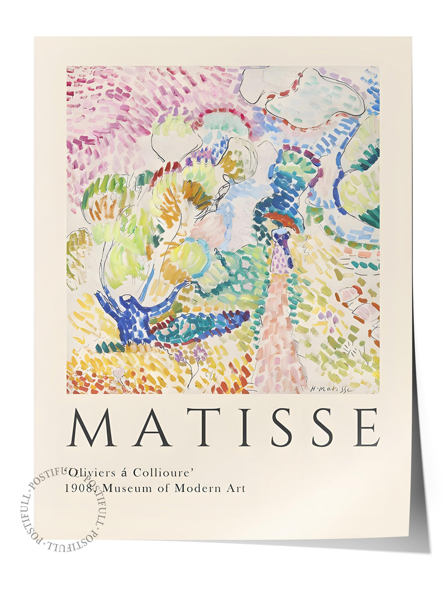 Farklı Tonlarda Matisse Çerçevesiz Poster