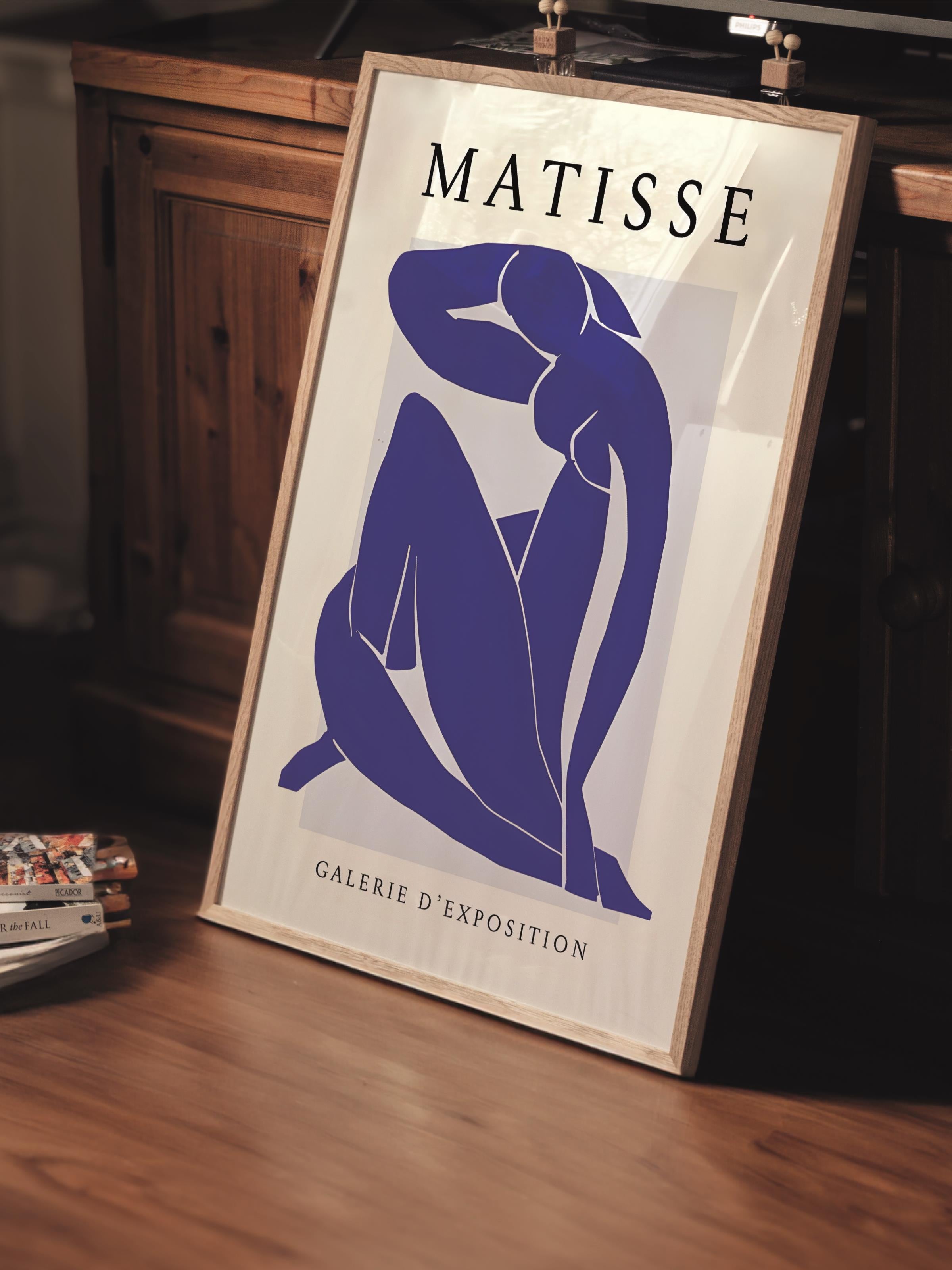 Çerçevesiz Poster, İllüstrasyon Çizim Poster - Henri Matisse Pastel, Duvar Posteri, HD Baskı, Kalın Arşivsel Sanat Kağıdı