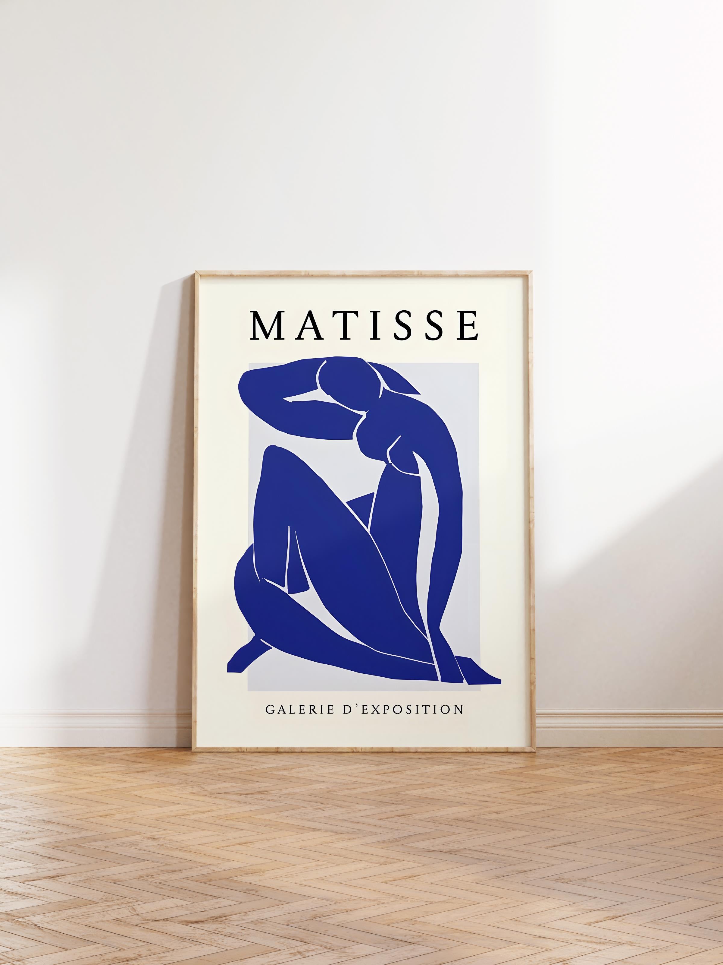 Çerçevesiz Poster, İllüstrasyon Çizim Poster - Henri Matisse Pastel, Duvar Posteri, HD Baskı, Kalın Arşivsel Sanat Kağıdı