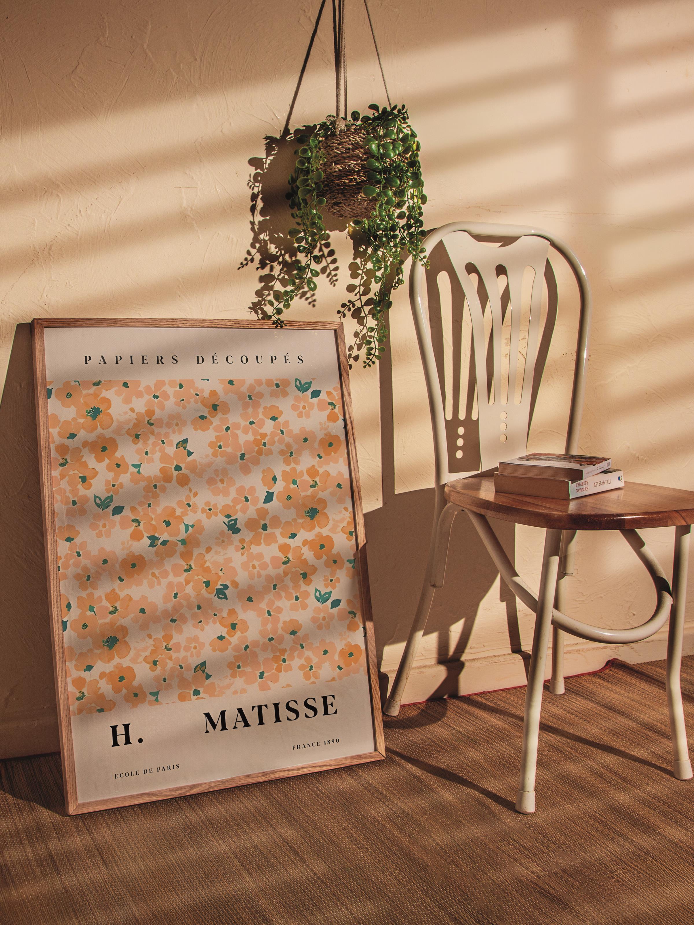 Çerçevesiz Poster, İllüstrasyon Çizim Poster - Henri Matisse Pastel, Duvar Posteri, HD Baskı, Kalın Arşivsel Sanat Kağıdı