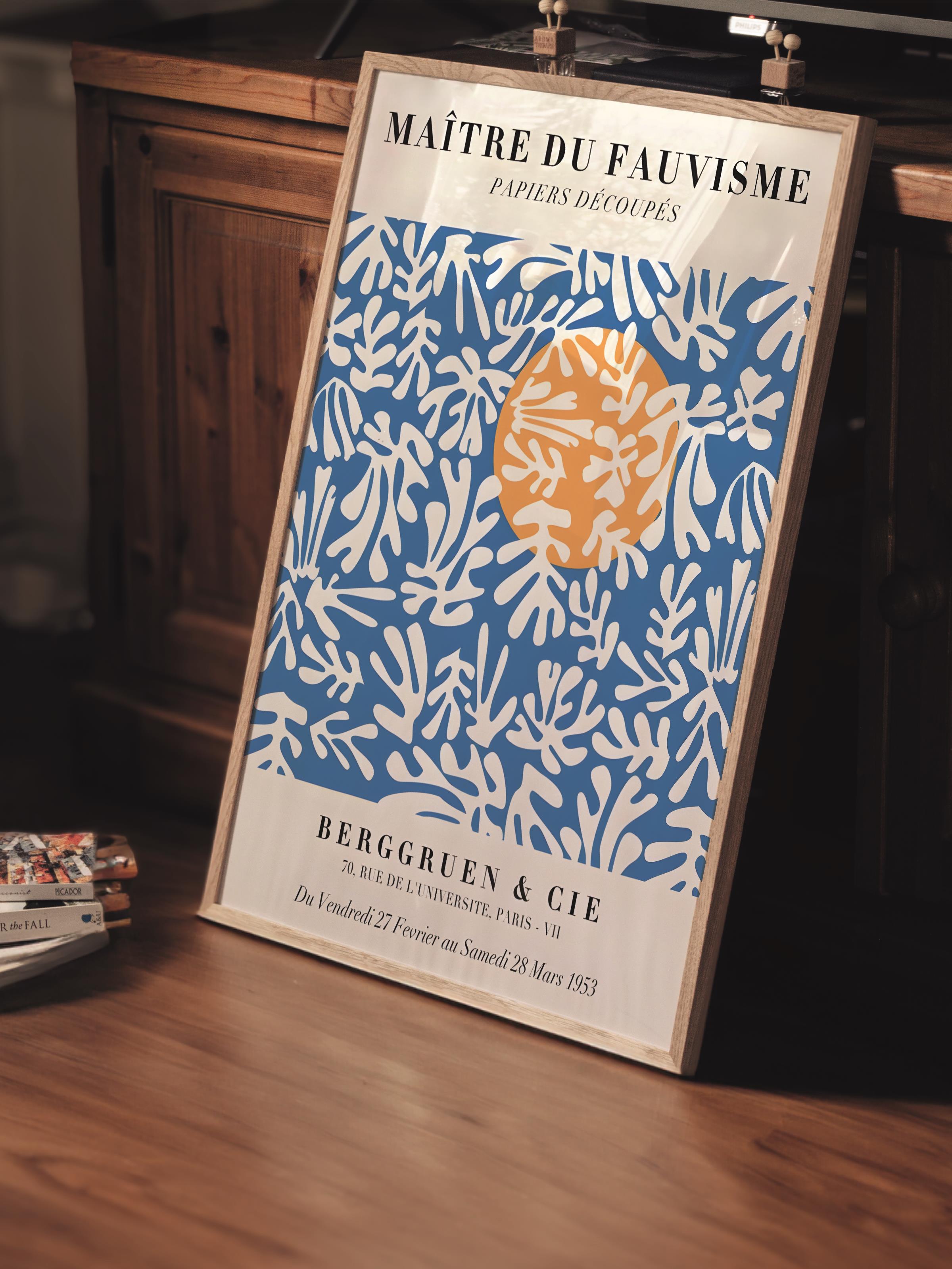 Çerçevesiz Poster, İllüstrasyon Çizim Poster - Henri Matisse Pastel, Duvar Posteri, HD Baskı, Kalın Arşivsel Sanat Kağıdı