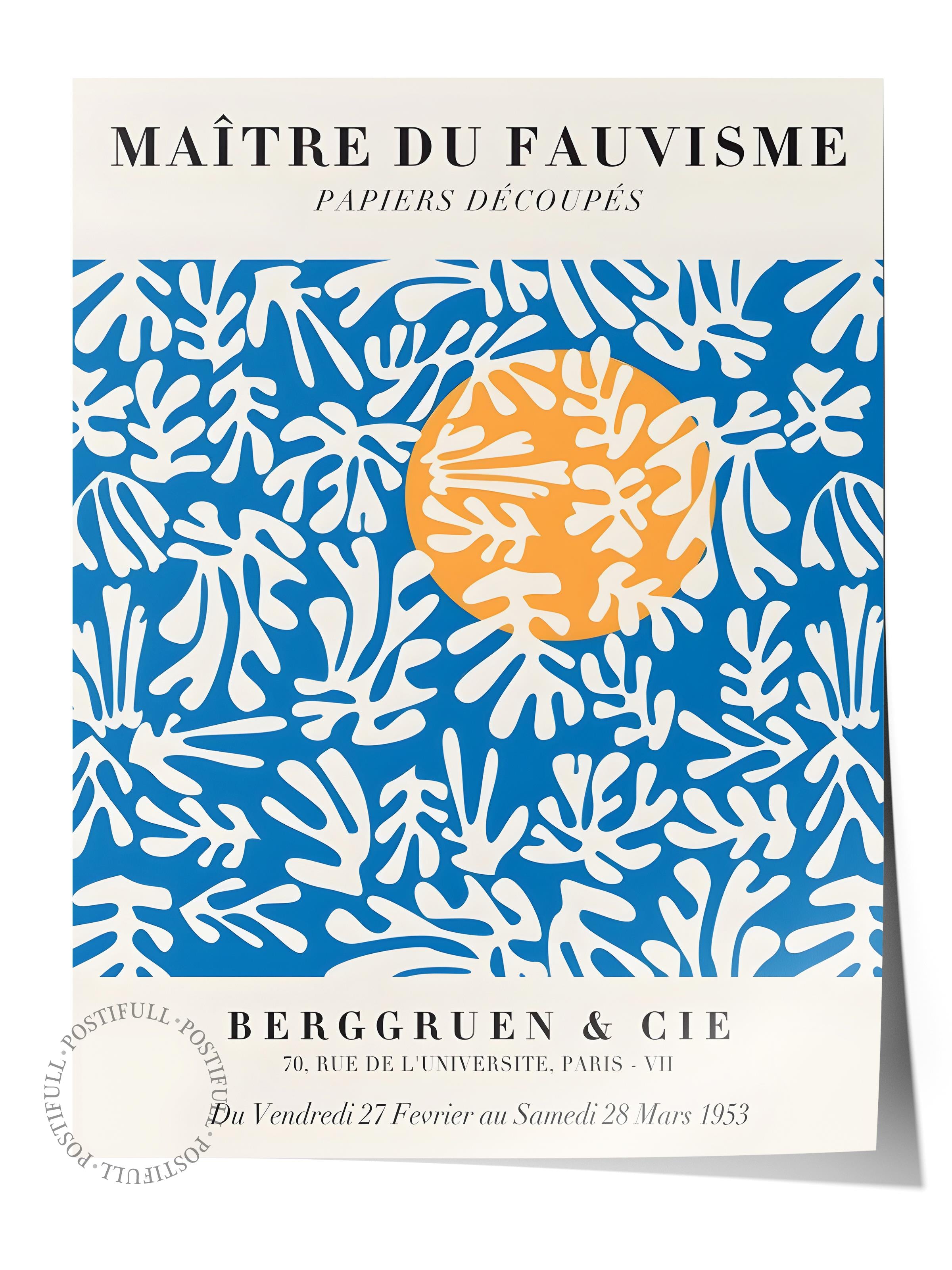 Çerçevesiz Poster, İllüstrasyon Çizim Poster - Henri Matisse Pastel, Duvar Posteri, HD Baskı, Kalın Arşivsel Sanat Kağıdı