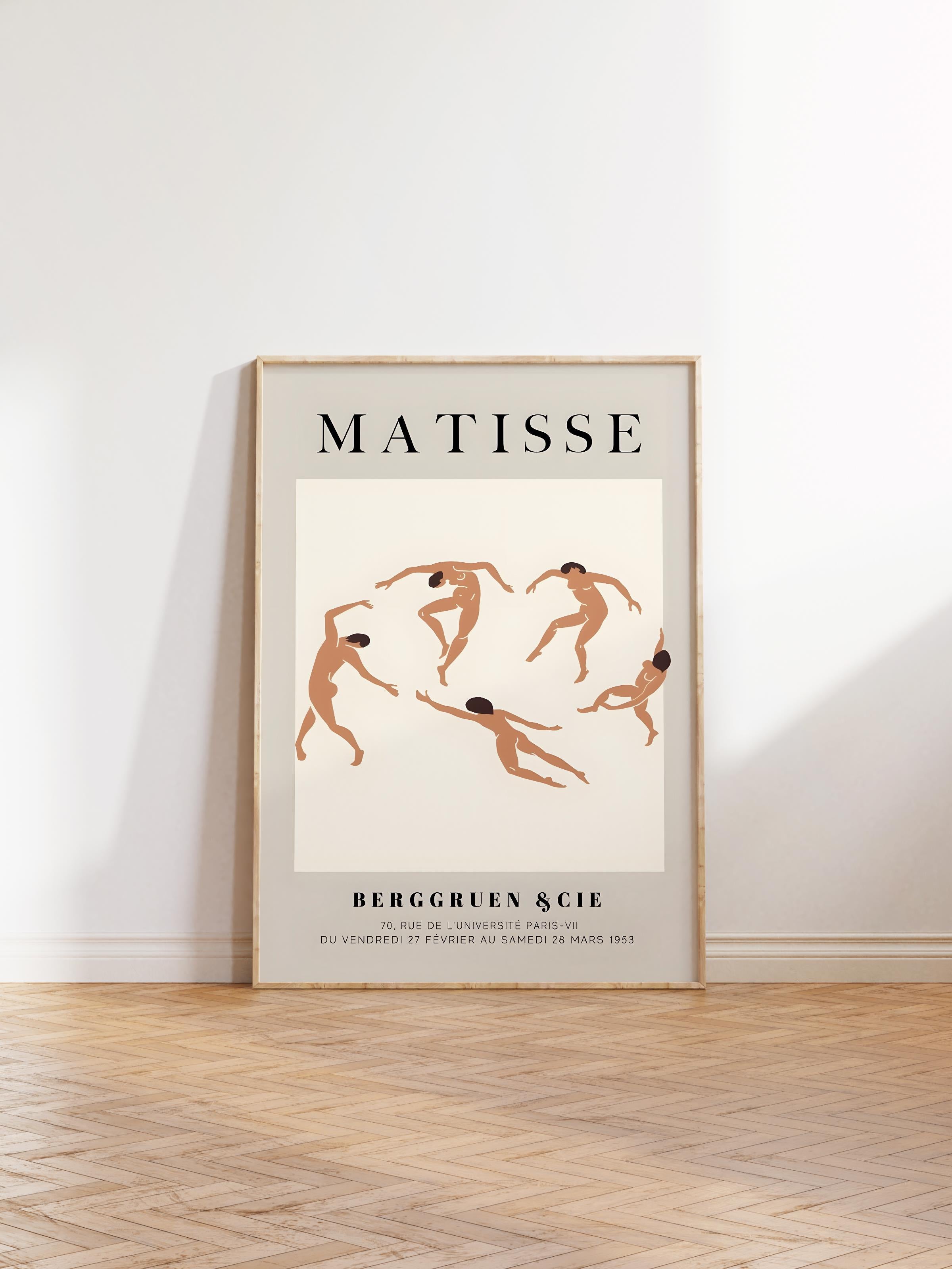 Çerçevesiz Poster, İllüstrasyon Çizim Poster - Henri Matisse Pastel, Duvar Posteri, HD Baskı, Kalın Arşivsel Sanat Kağıdı