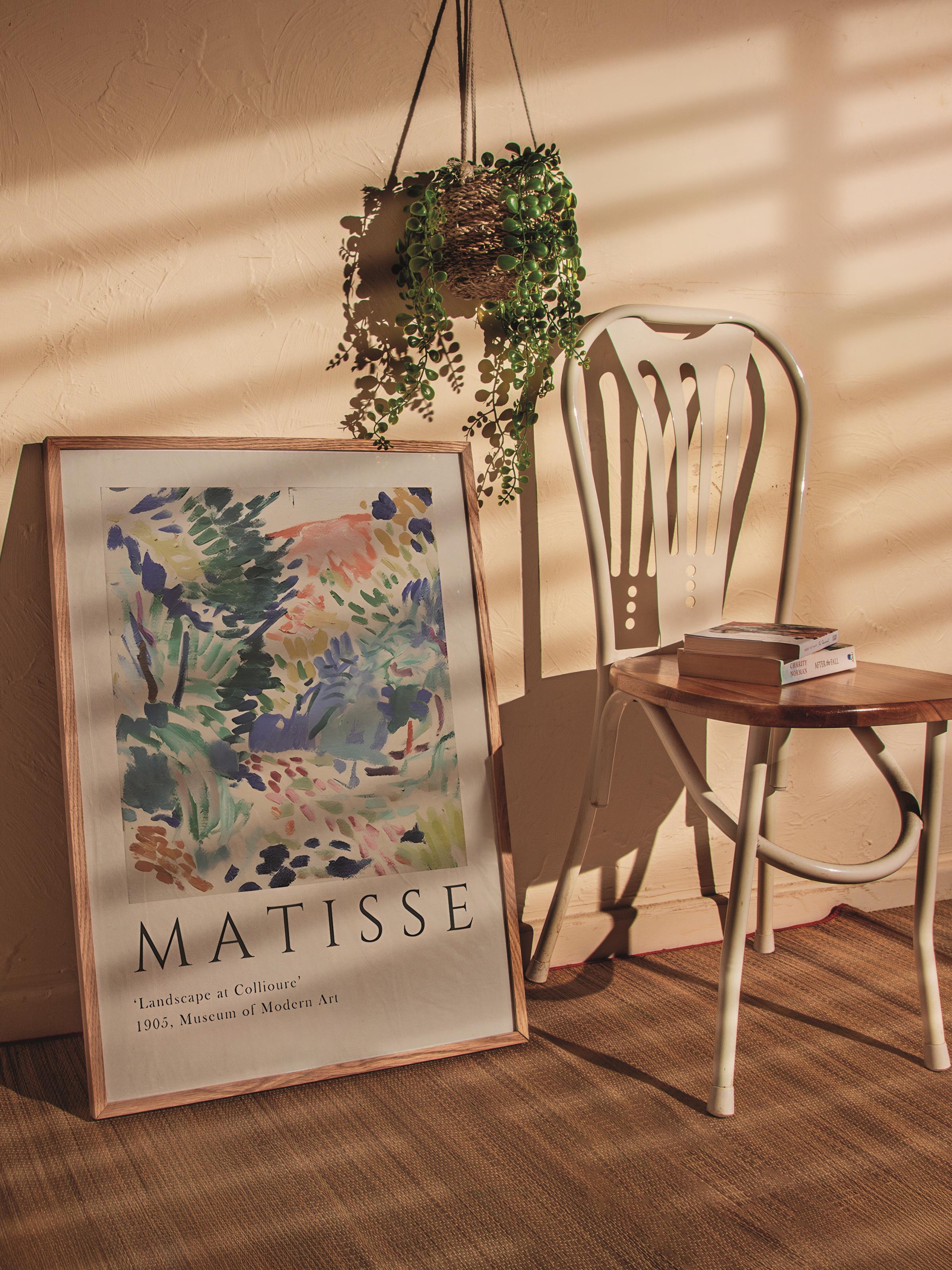 Çerçevesiz Poster, İllüstrasyon Çizim Poster - Henri Matisse Pastel, Duvar Posteri, HD Baskı, Kalın Arşivsel Sanat Kağıdı