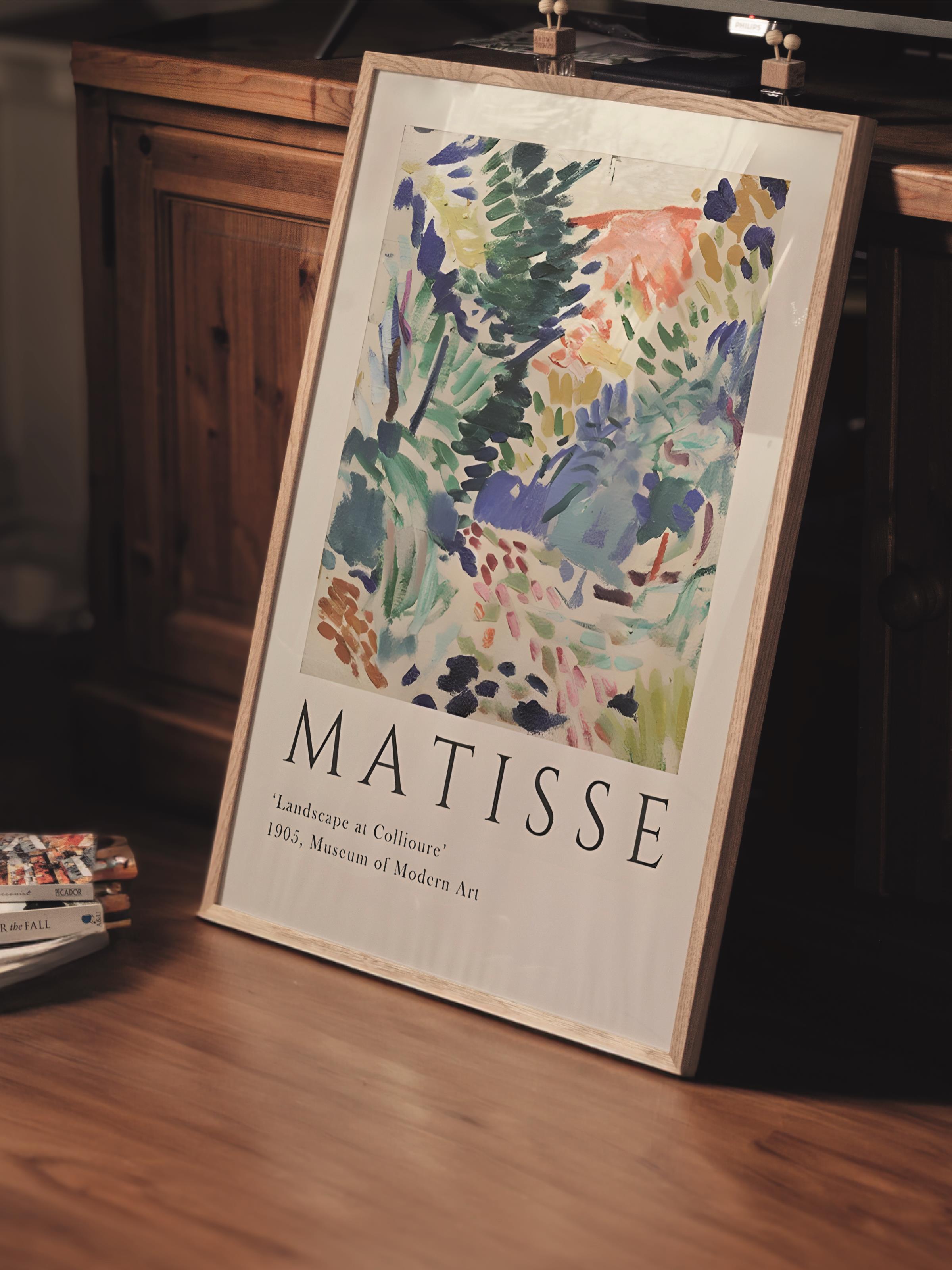 Çerçevesiz Poster, İllüstrasyon Çizim Poster - Henri Matisse Pastel, Duvar Posteri, HD Baskı, Kalın Arşivsel Sanat Kağıdı