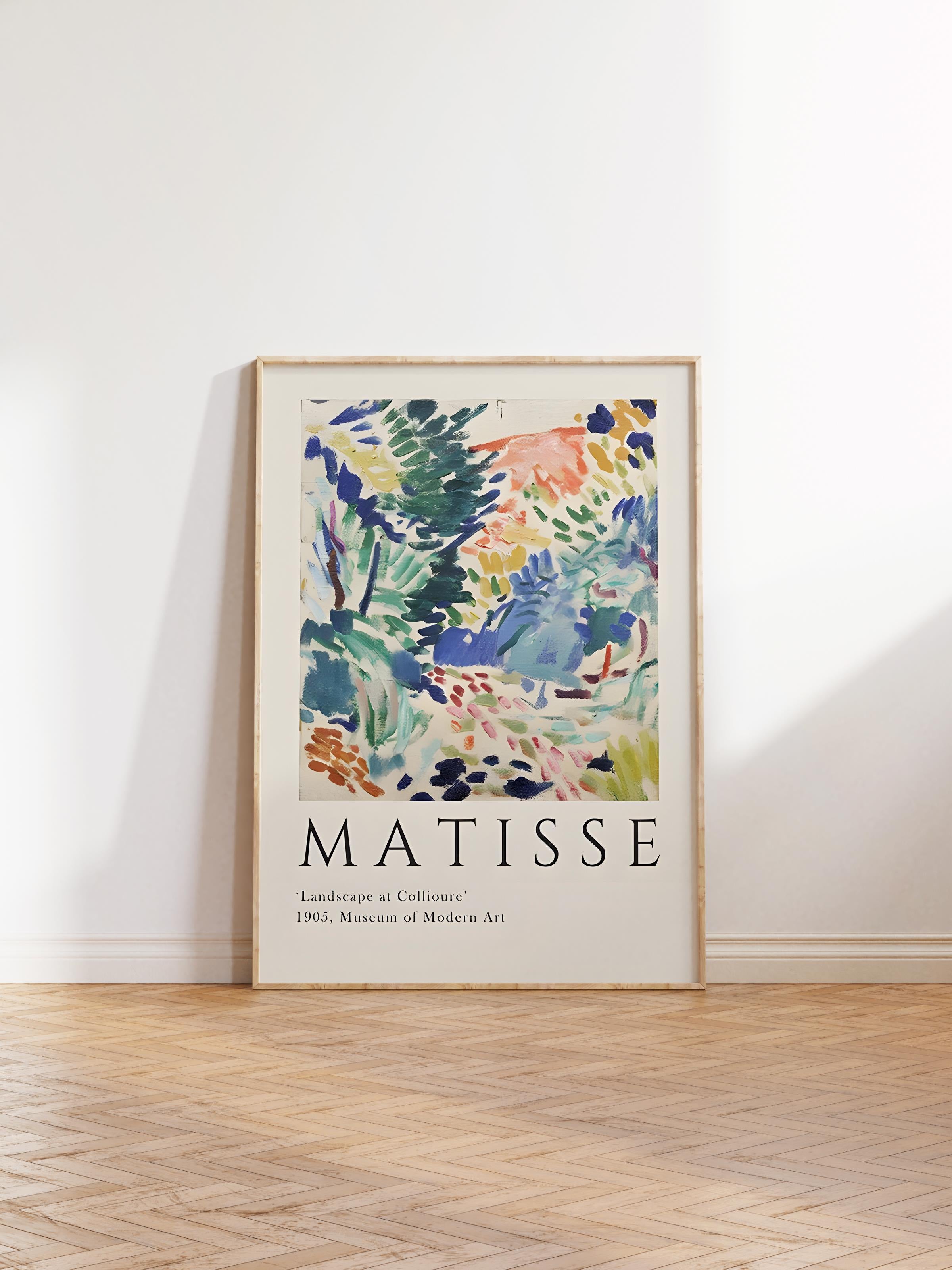 Çerçevesiz Poster, İllüstrasyon Çizim Poster - Henri Matisse Pastel, Duvar Posteri, HD Baskı, Kalın Arşivsel Sanat Kağıdı