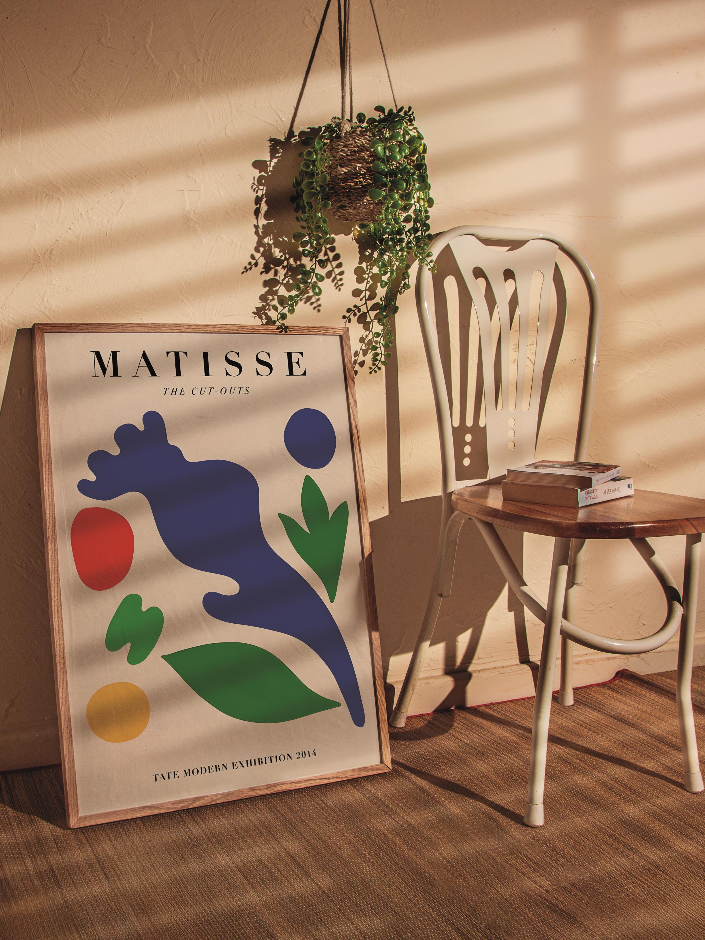 Çerçevesiz Poster, İllüstrasyon Çizim Poster - Henri Matisse Pastel, Duvar Posteri, HD Baskı, Kalın Arşivsel Sanat Kağıdı
