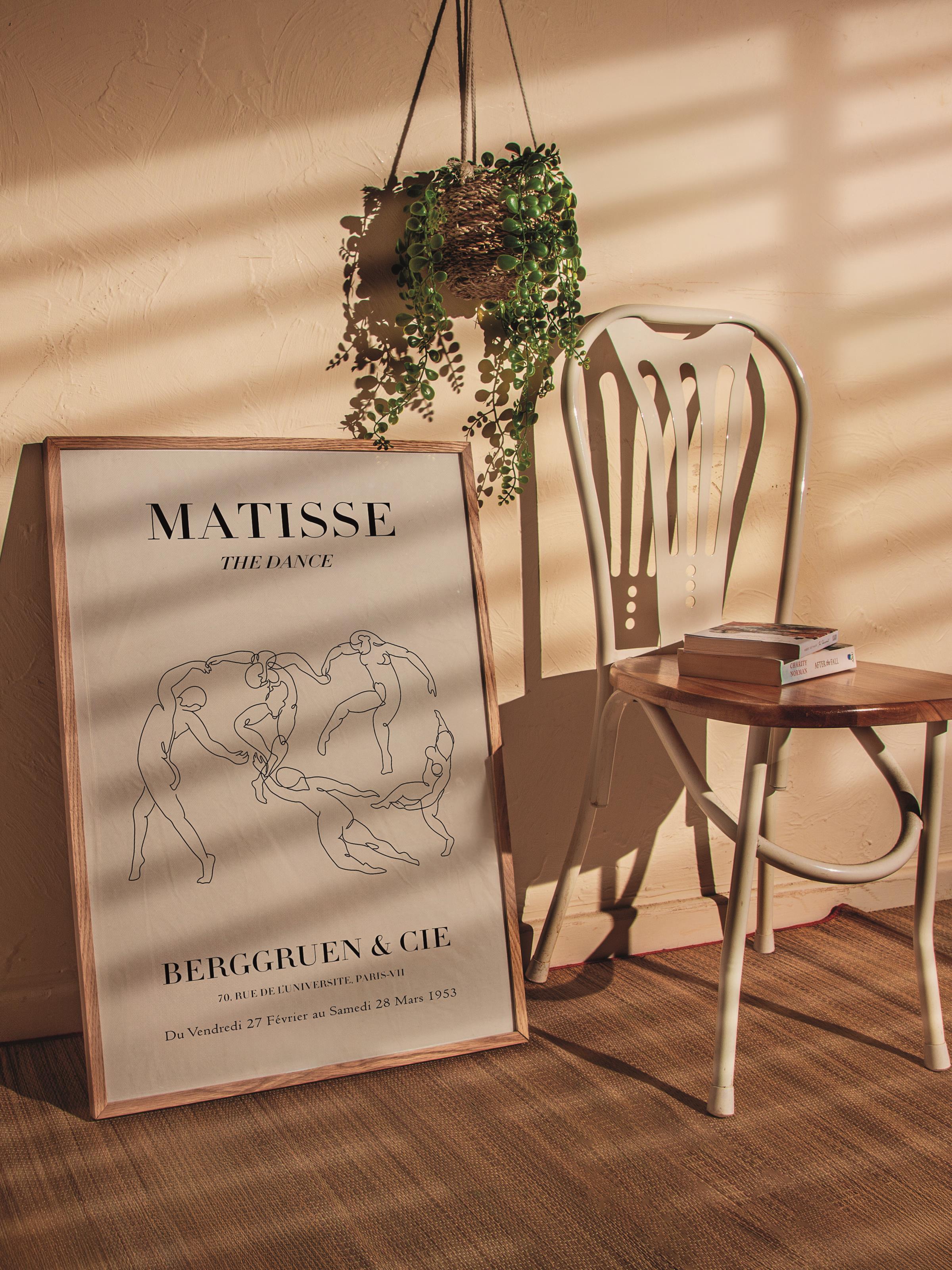 Çerçevesiz Poster, İllüstrasyon Çizim Poster - Henri Matisse Pastel, Duvar Posteri, HD Baskı, Kalın Arşivsel Sanat Kağıdı
