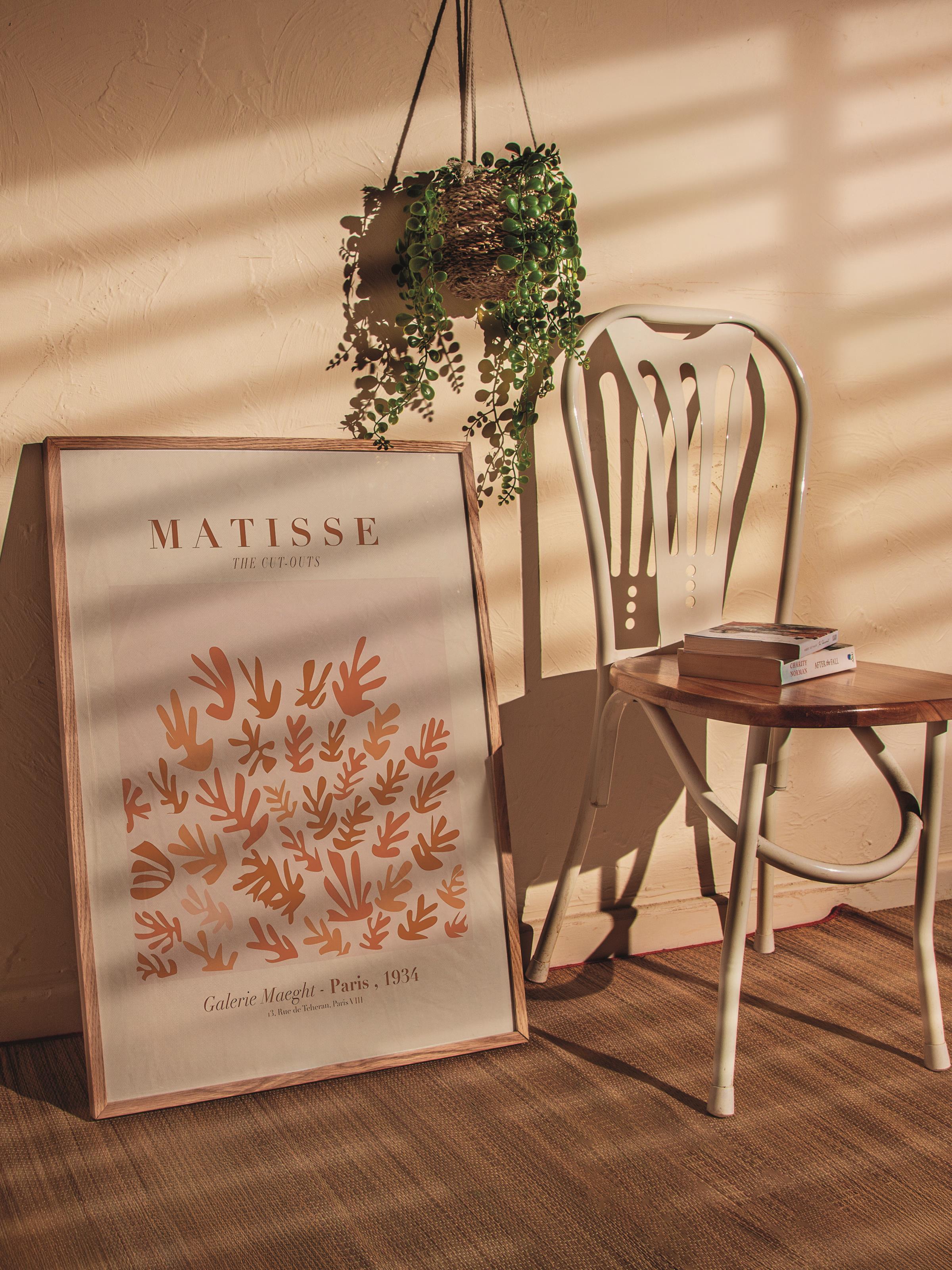 Çerçevesiz Poster, İllüstrasyon Çizim Poster - Henri Matisse Pastel, Duvar Posteri, HD Baskı, Kalın Arşivsel Sanat Kağıdı