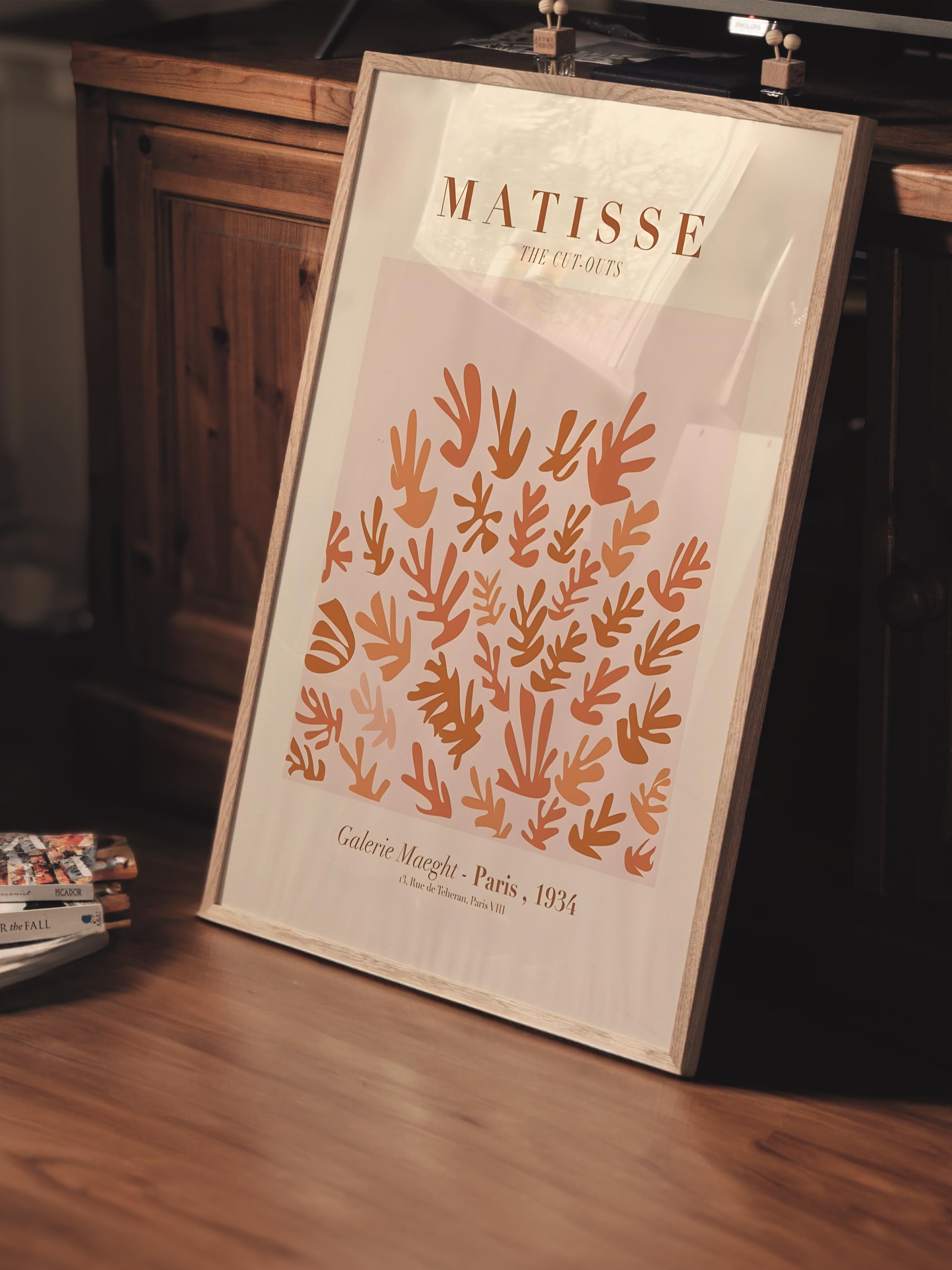 Çerçevesiz Poster, İllüstrasyon Çizim Poster - Henri Matisse Pastel, Duvar Posteri, HD Baskı, Kalın Arşivsel Sanat Kağıdı