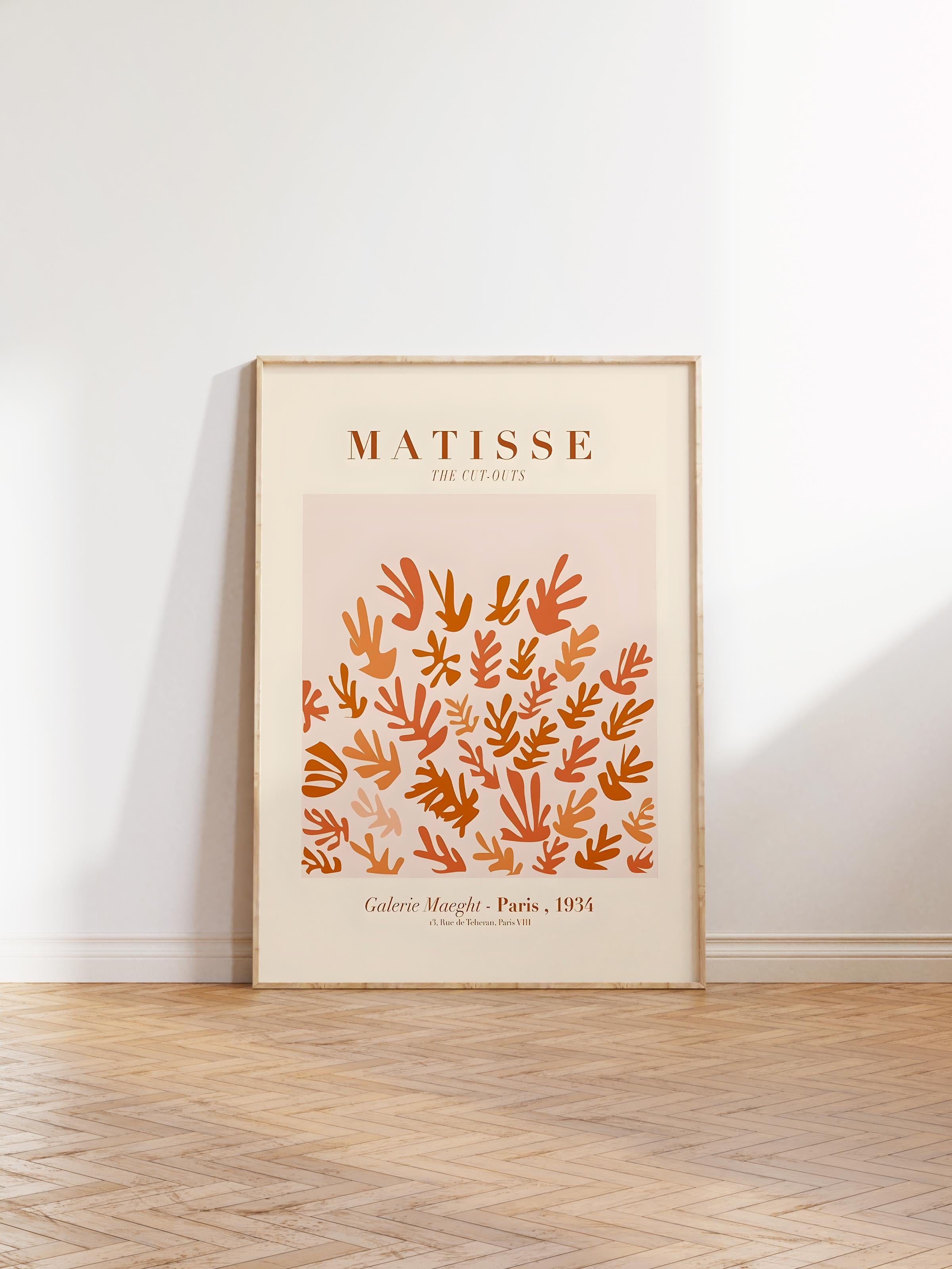 Çerçevesiz Poster, İllüstrasyon Çizim Poster - Henri Matisse Pastel, Duvar Posteri, HD Baskı, Kalın Arşivsel Sanat Kağıdı