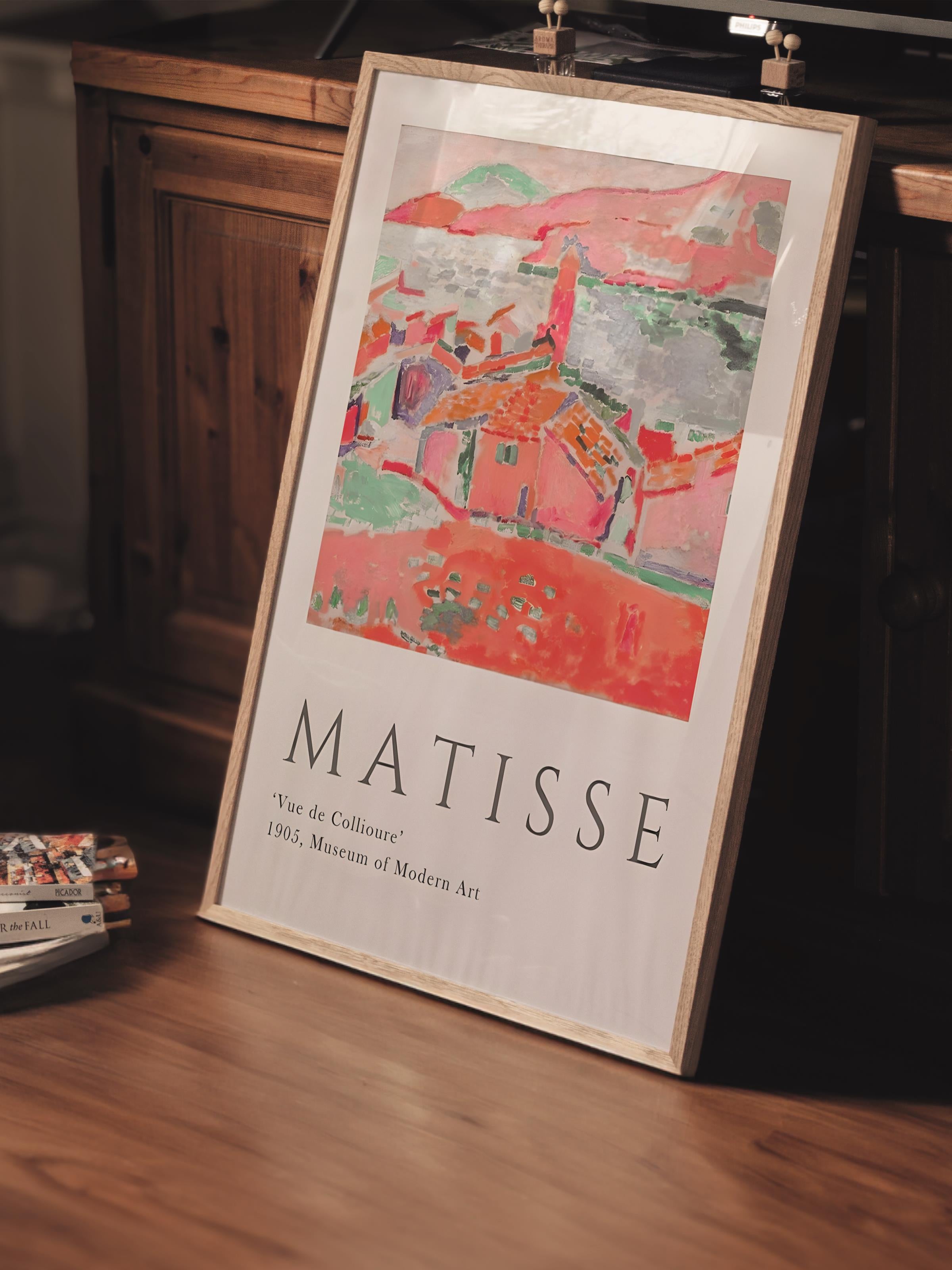 Çerçevesiz Poster, İllüstrasyon Çizim Poster - Henri Matisse Pastel, Duvar Posteri, HD Baskı, Kalın Arşivsel Sanat Kağıdı