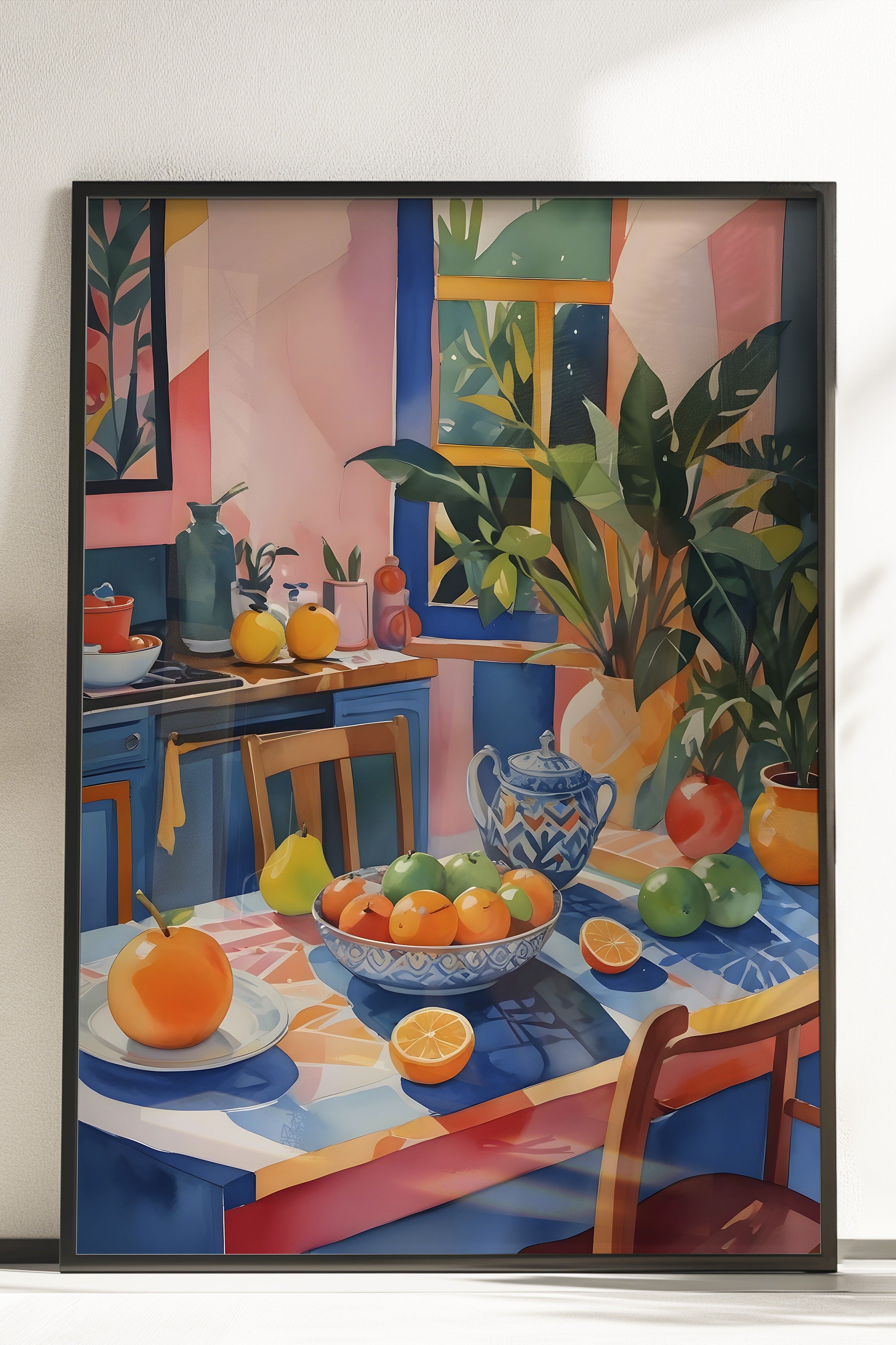 Çerçevesiz Poster, Kitsch Aesthetic, Comfort Serisi Duvar Posteri, NO:108962