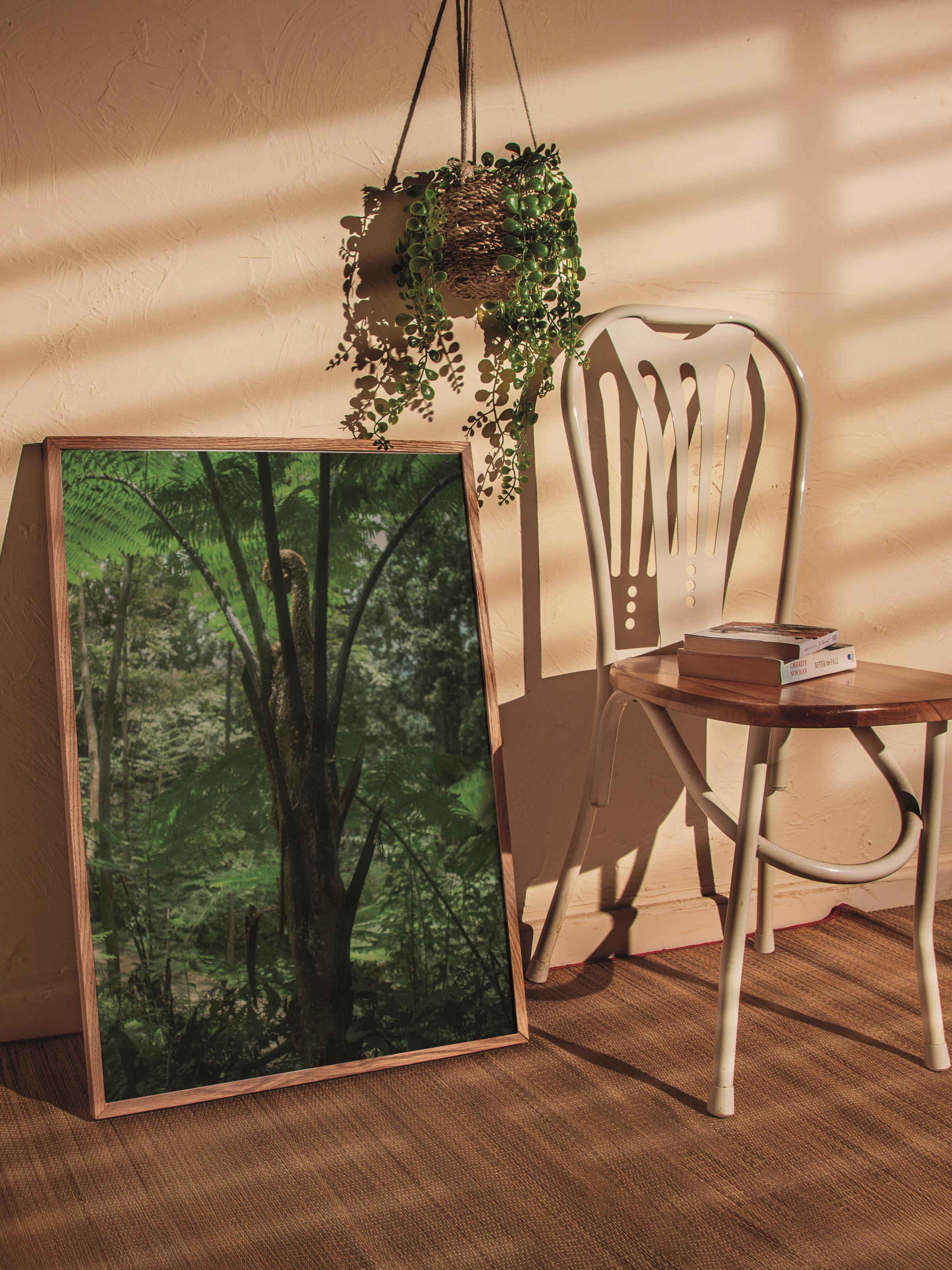 Çerçevesiz Poster Orman No:11, Fotoğraf Baskısı, Salon, Mutfak, Oturma Odası, Hol Duvar Dekoru Poster