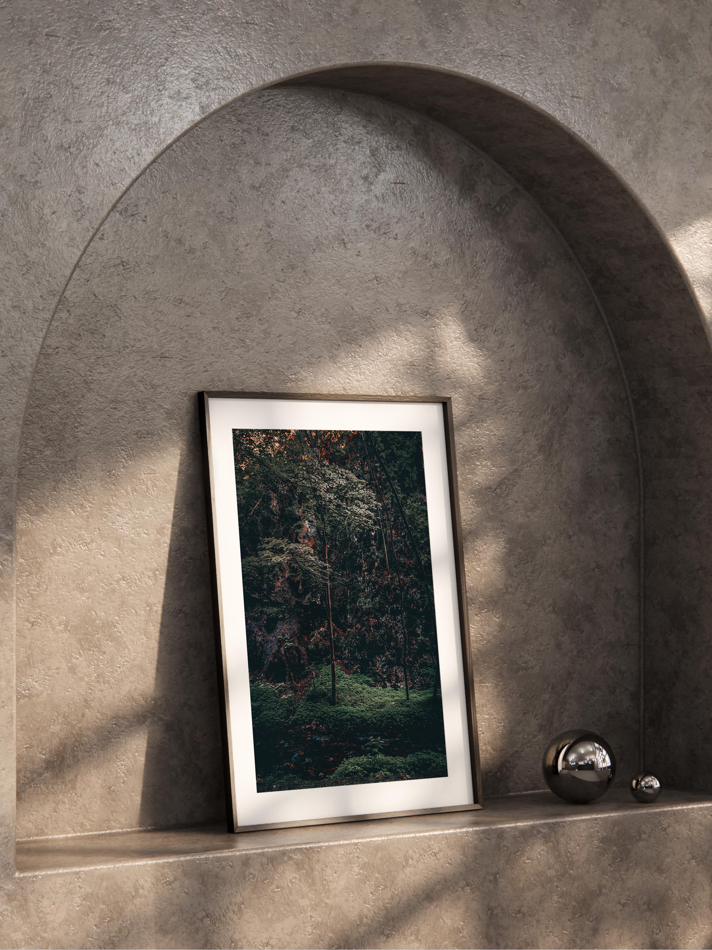 Çerçevesiz Poster Orman No:39, Fotoğraf Baskısı, Salon, Mutfak, Oturma Odası, Hol Duvar Dekoru Poster