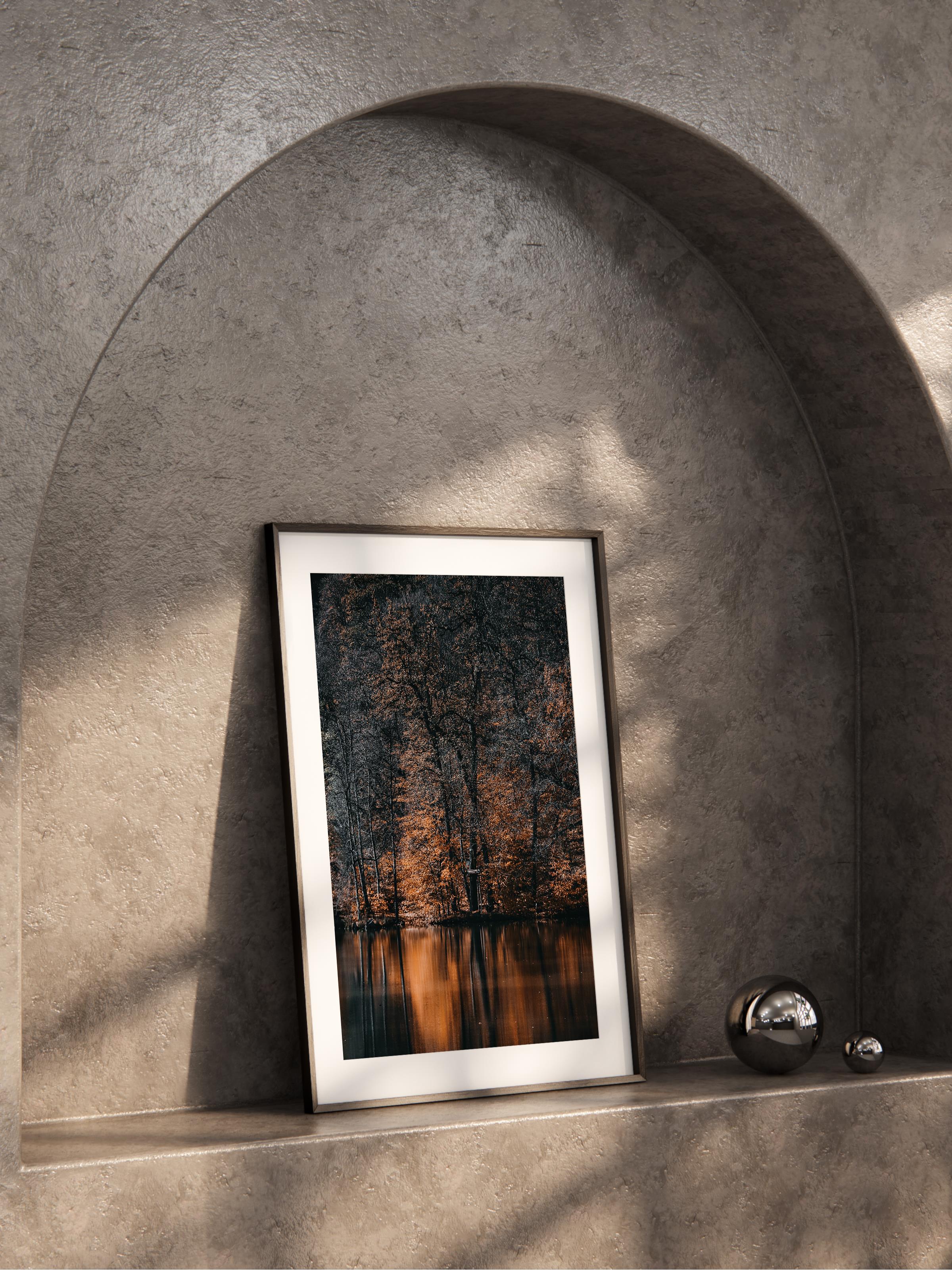 Çerçevesiz Poster Orman No:41, Fotoğraf Baskısı, Salon, Mutfak, Oturma Odası, Hol Duvar Dekoru Poster