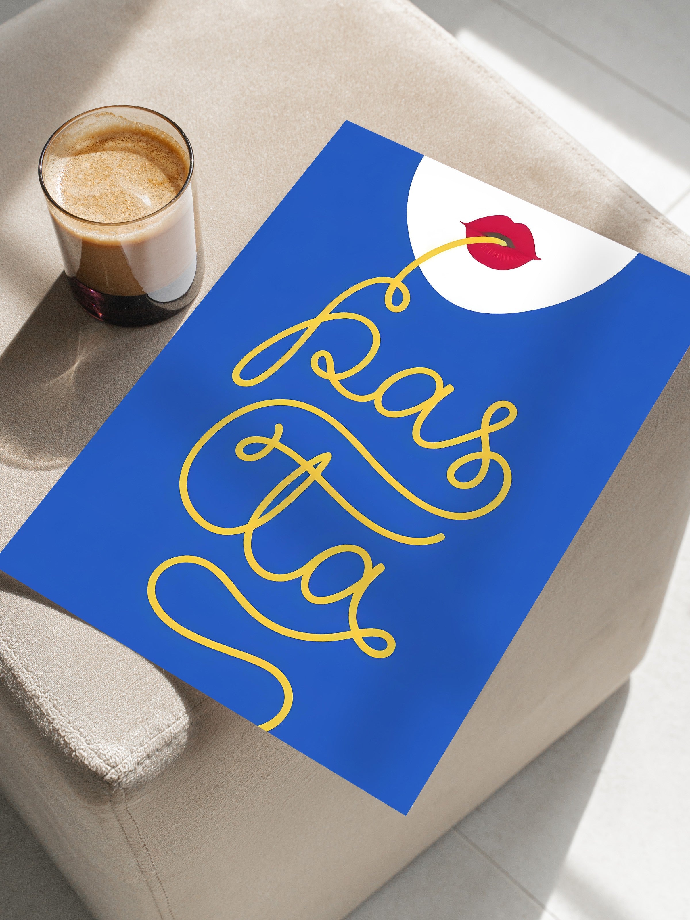 Çerçevesiz Poster, Pasta, Comfort Serisi Mutfak Duvar Posteri, NO:109160