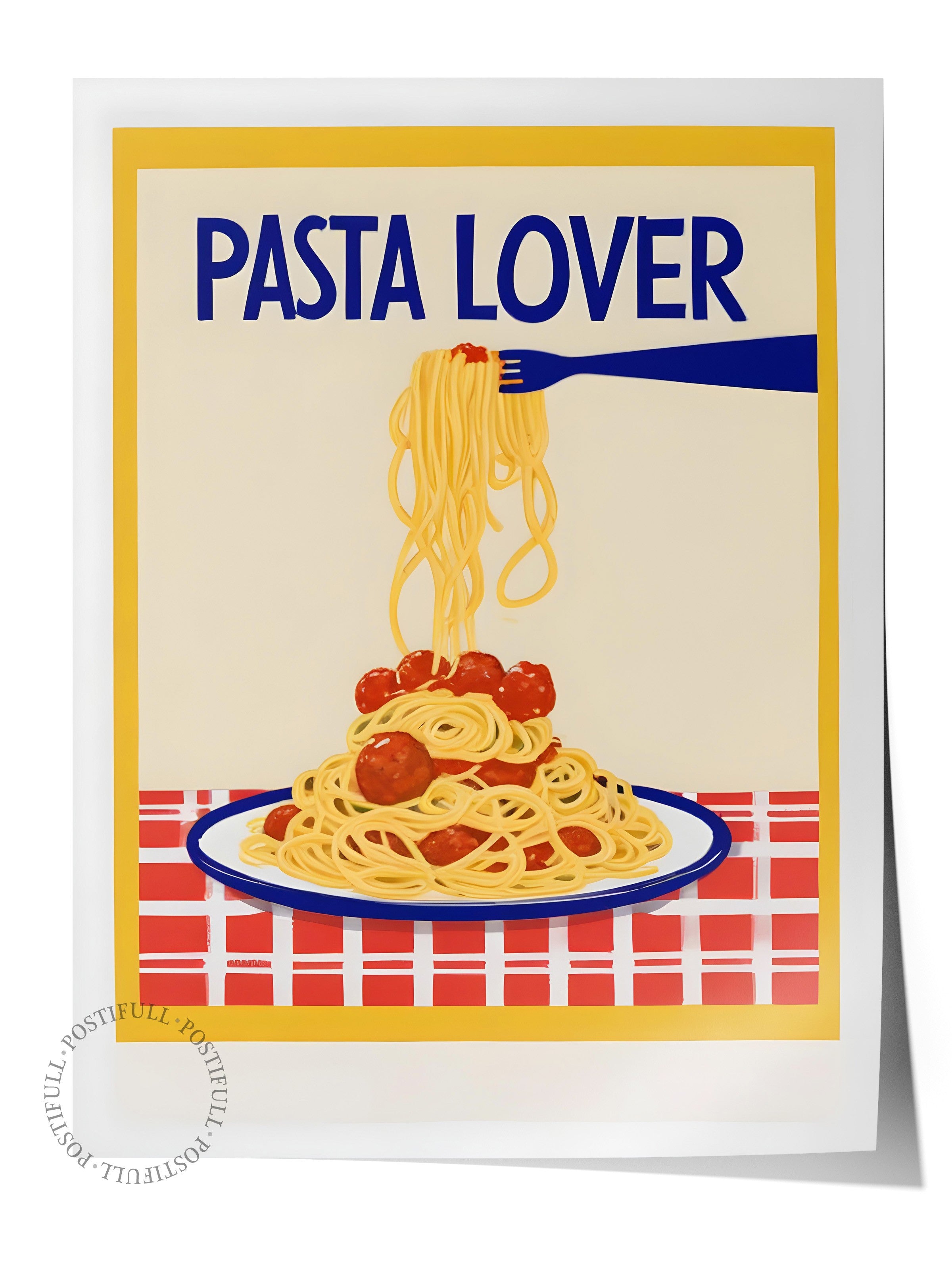 Çerçevesiz Poster, Pasta Lover, Comfort Serisi Mutfak Duvar Posteri, NO:109068