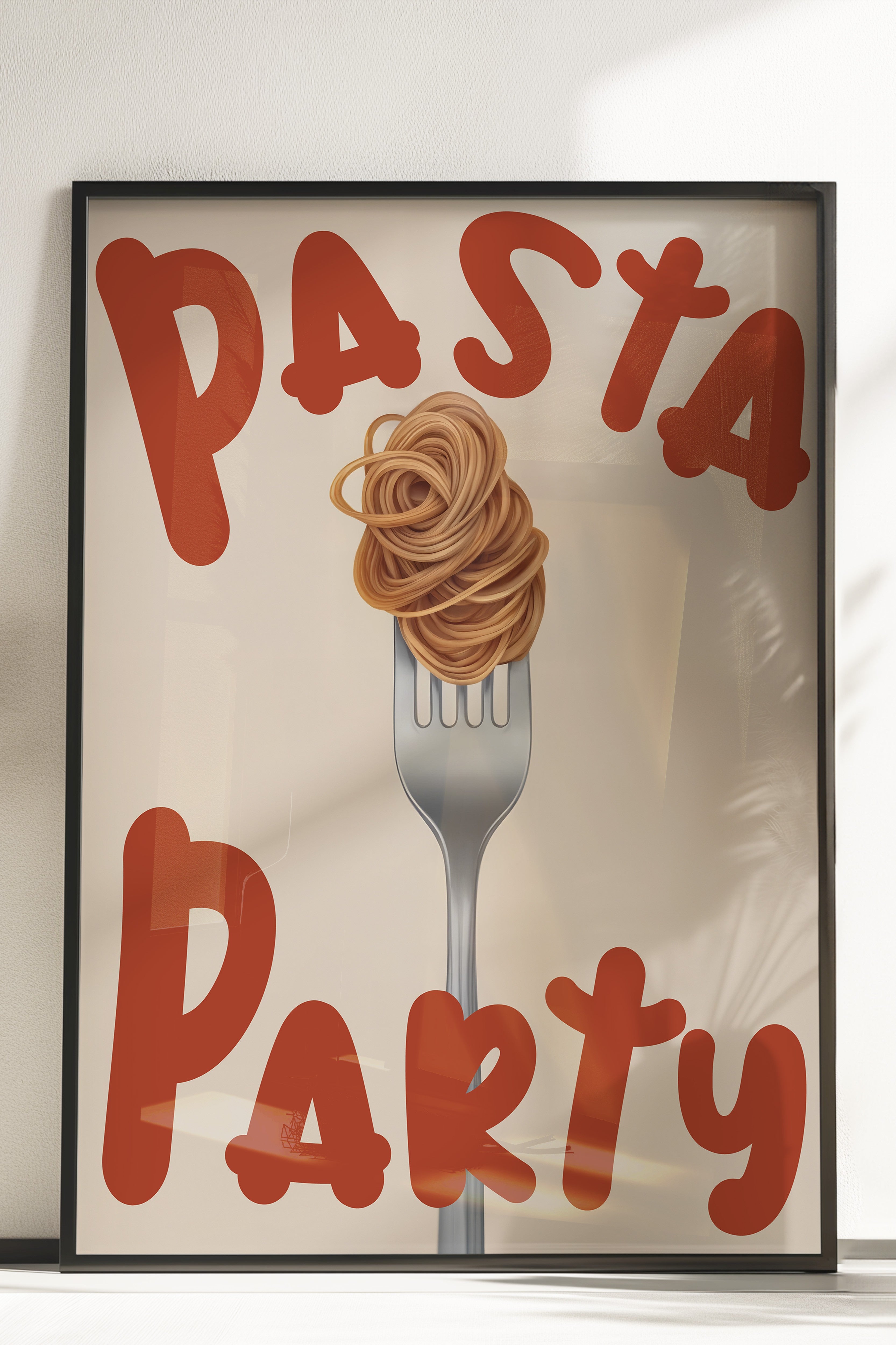 Çerçevesiz Poster, Pasta Party, Comfort Serisi Mutfak Duvar Posteri, NO:109056