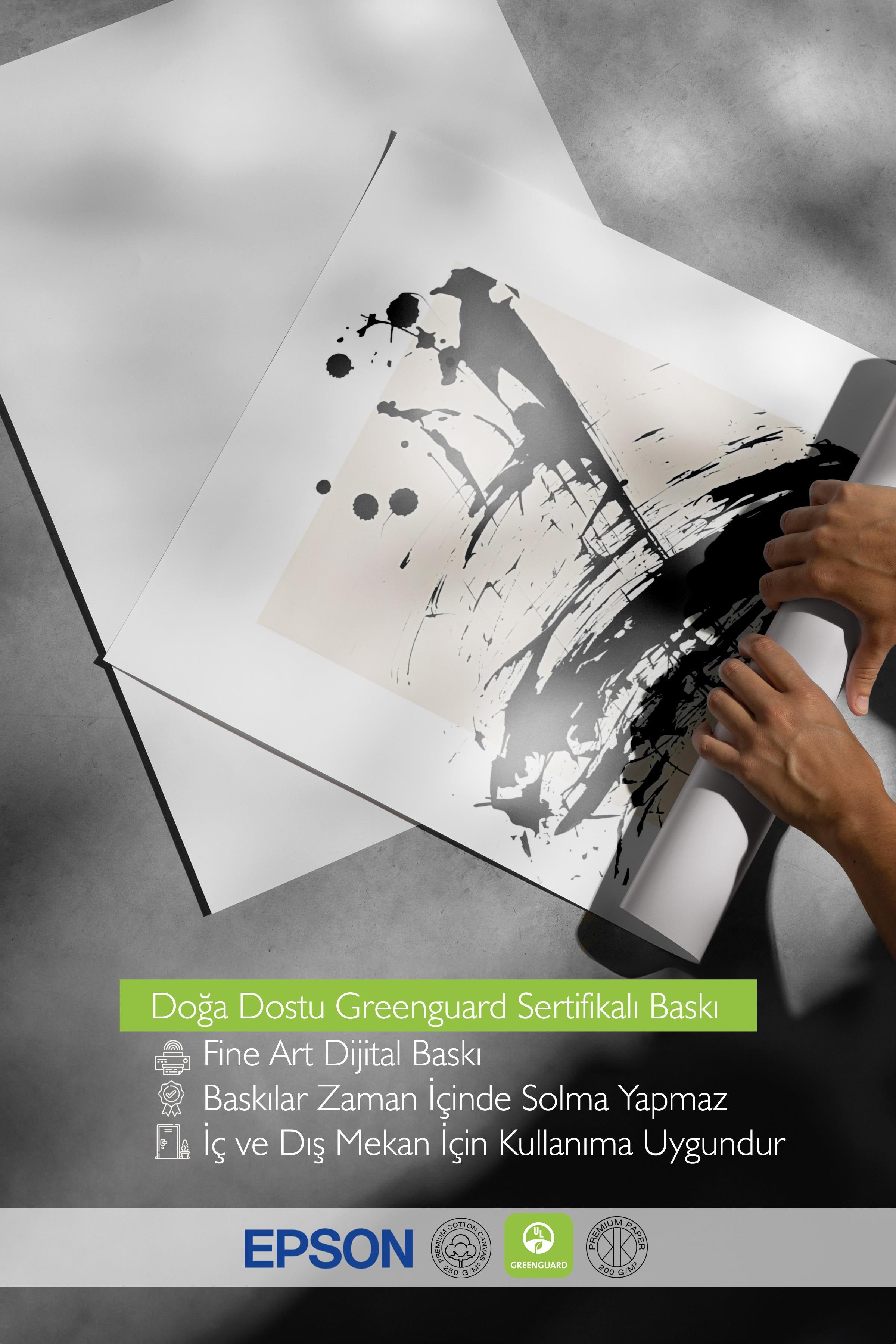 Çerçevesiz Poster, Sanatsal Tasarım Duvar Posteri, The Abstract Poster, NO:108572