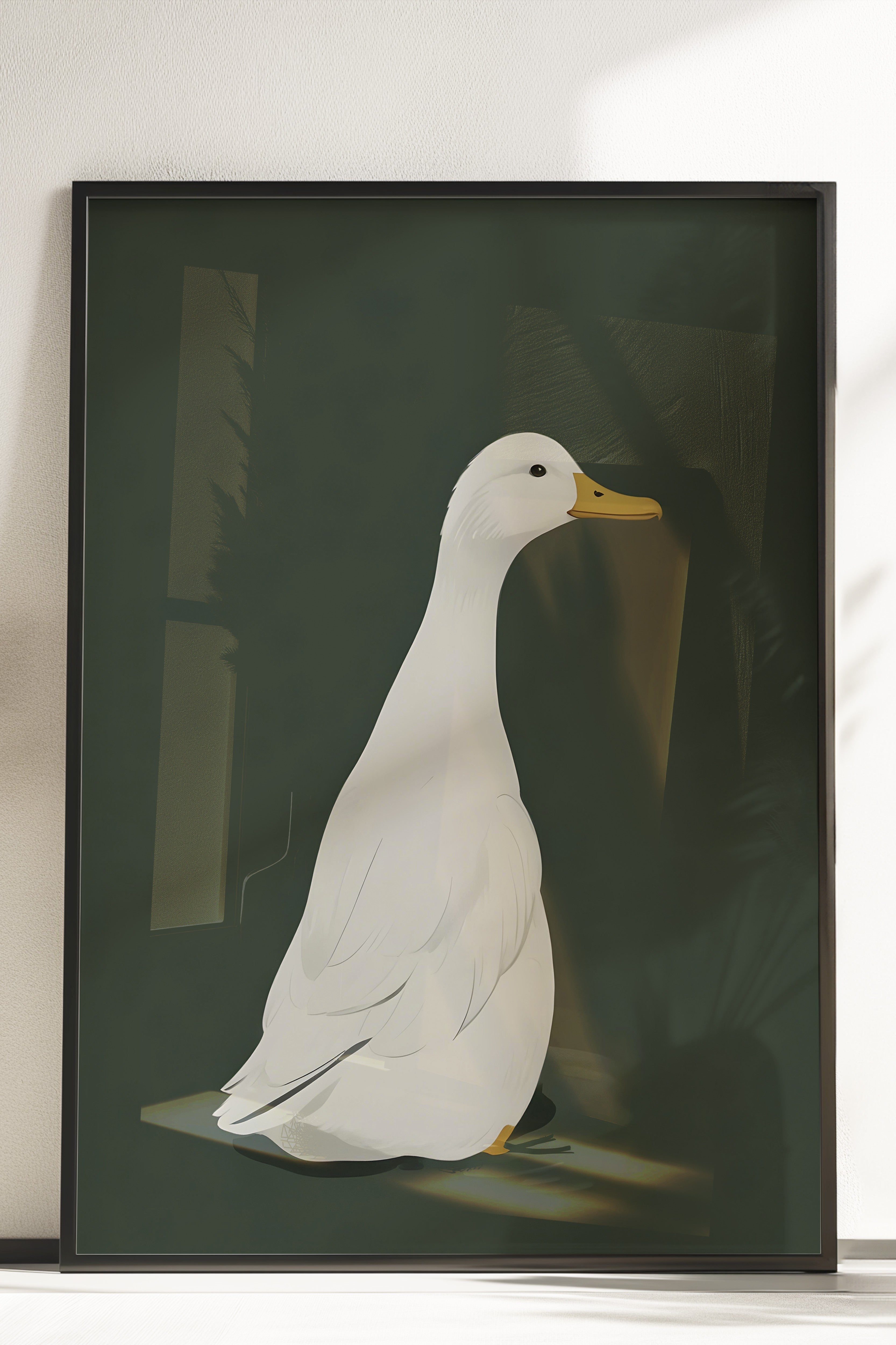 Çerçevesiz Poster, Silly Goose , Comfort Serisi Duvar Posteri, NO:108947