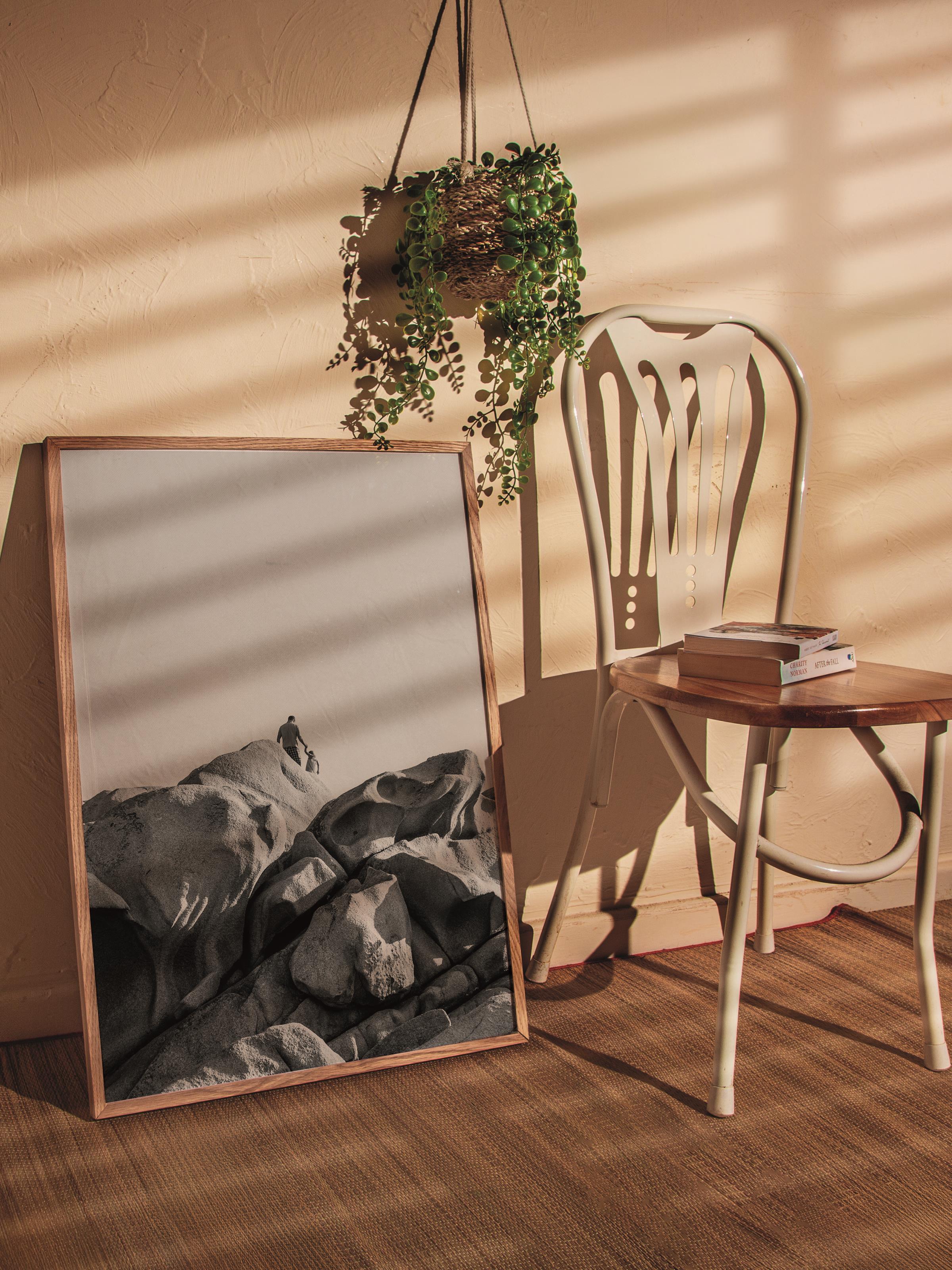 Çerçevesiz Poster, Siyah & Beyaz Fotoğraf No:23, HD Fotoğraf, Salon, Mutfak Duvar Dekoru Poster