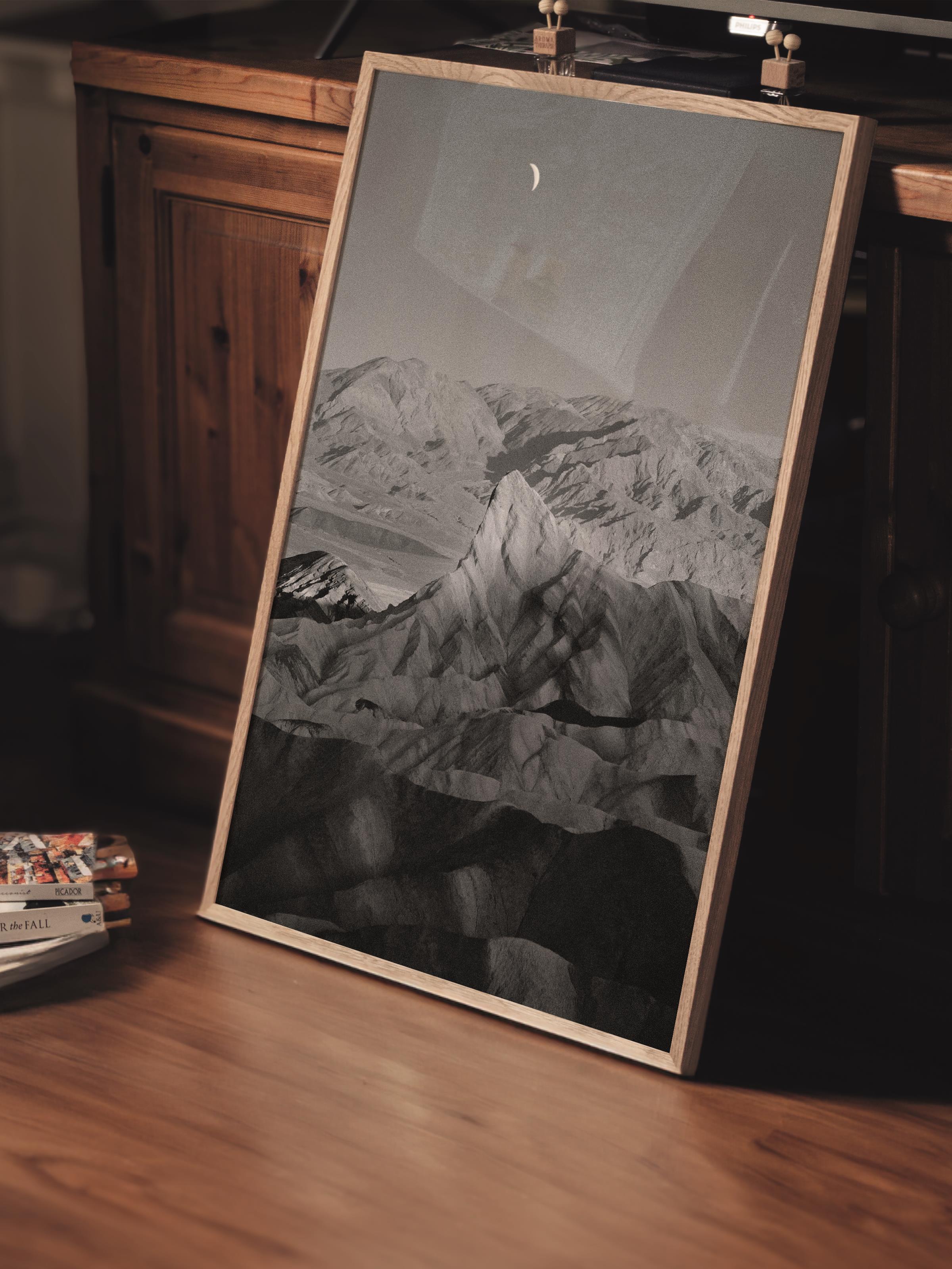 Çerçevesiz Poster, Siyah & Beyaz Fotoğraf No:48, HD Fotoğraf, Salon, Mutfak Duvar Dekoru Poster
