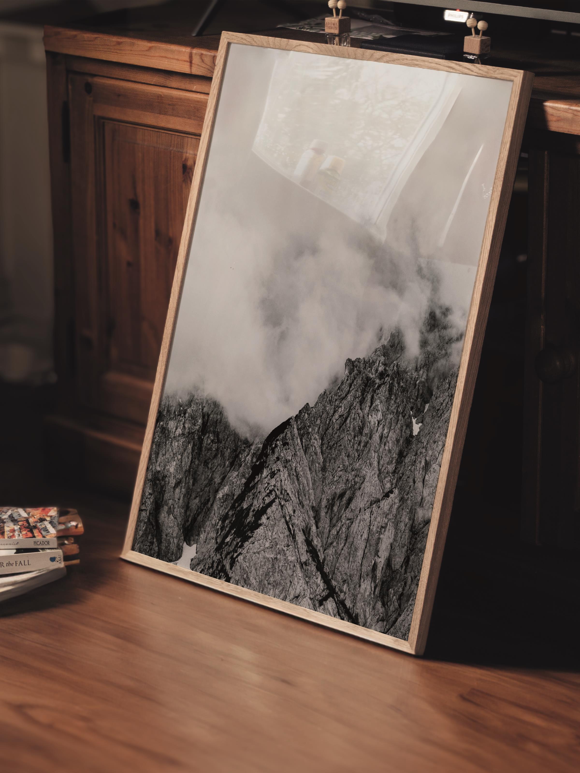 Çerçevesiz Poster, Siyah & Beyaz Fotoğraf No:55, HD Fotoğraf, Salon, Mutfak Duvar Dekoru Poster