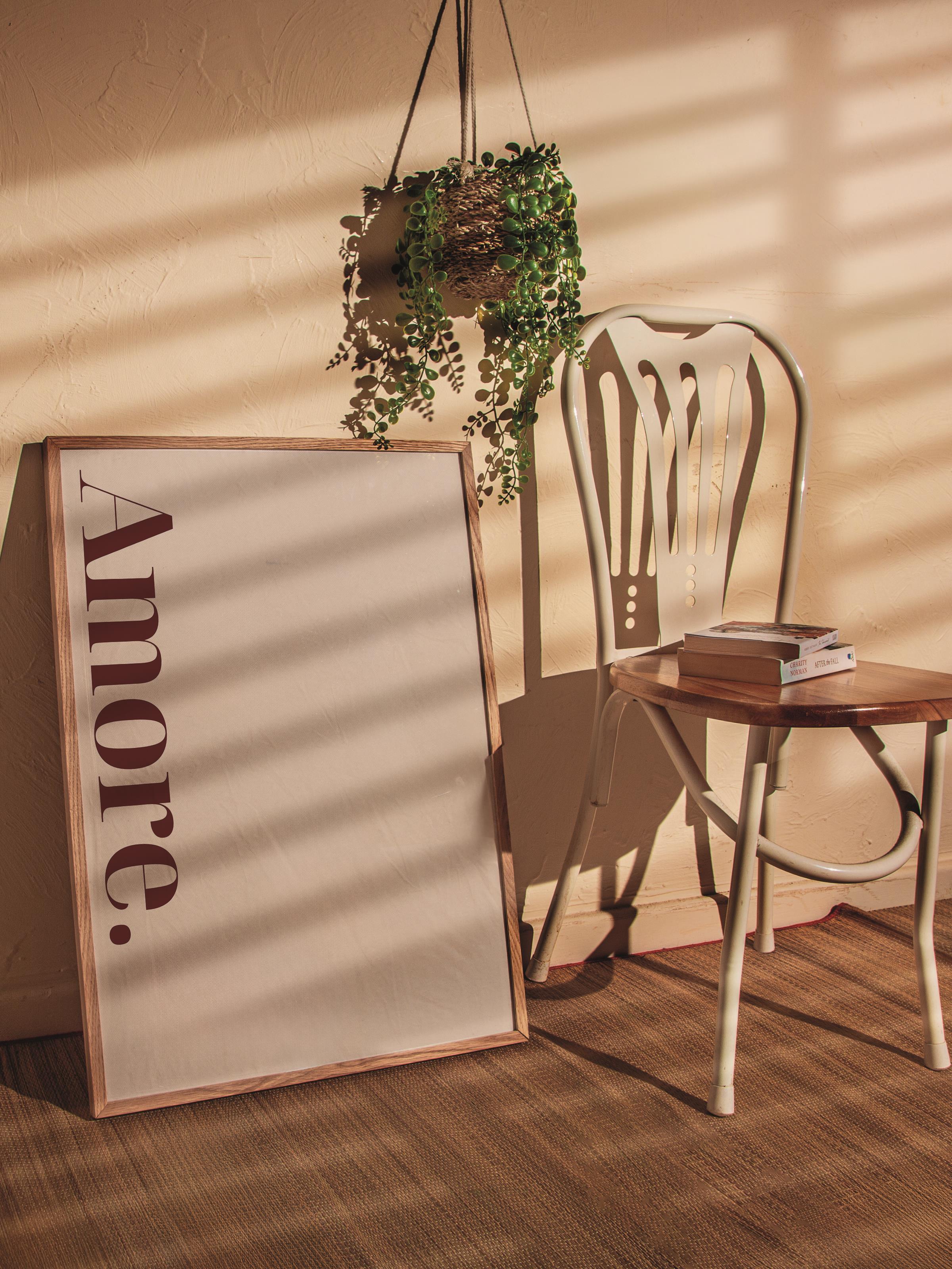 Çerçevesiz Poster Tablo, Duvar Posteri, Kağıt Poster, Aşkın Dili , Maximalist No:252