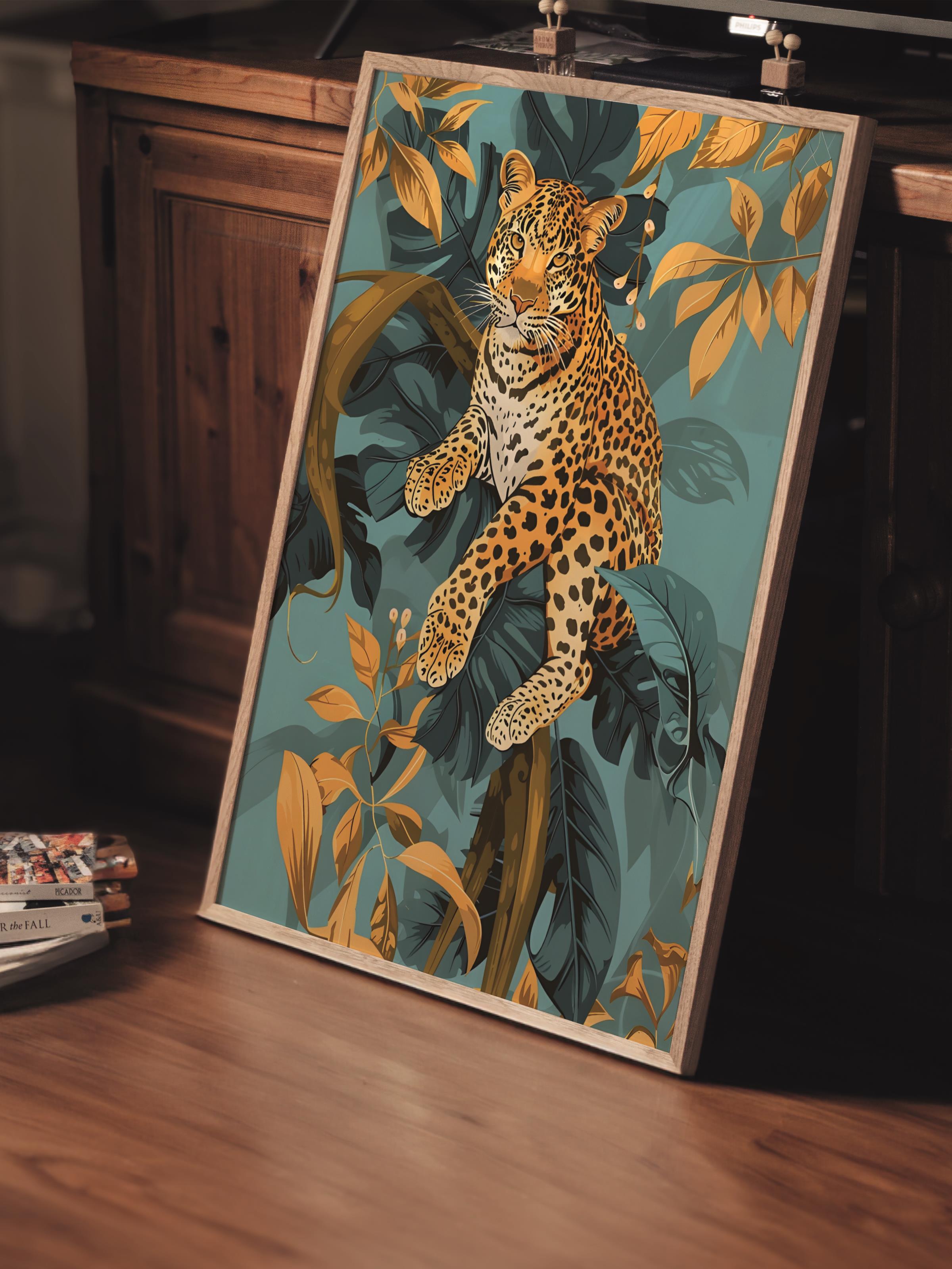 Çerçevesiz Poster Tablo, Duvar Posteri, Kağıt Poster, Ormanın Asil Ruhu , Maximalist No:121