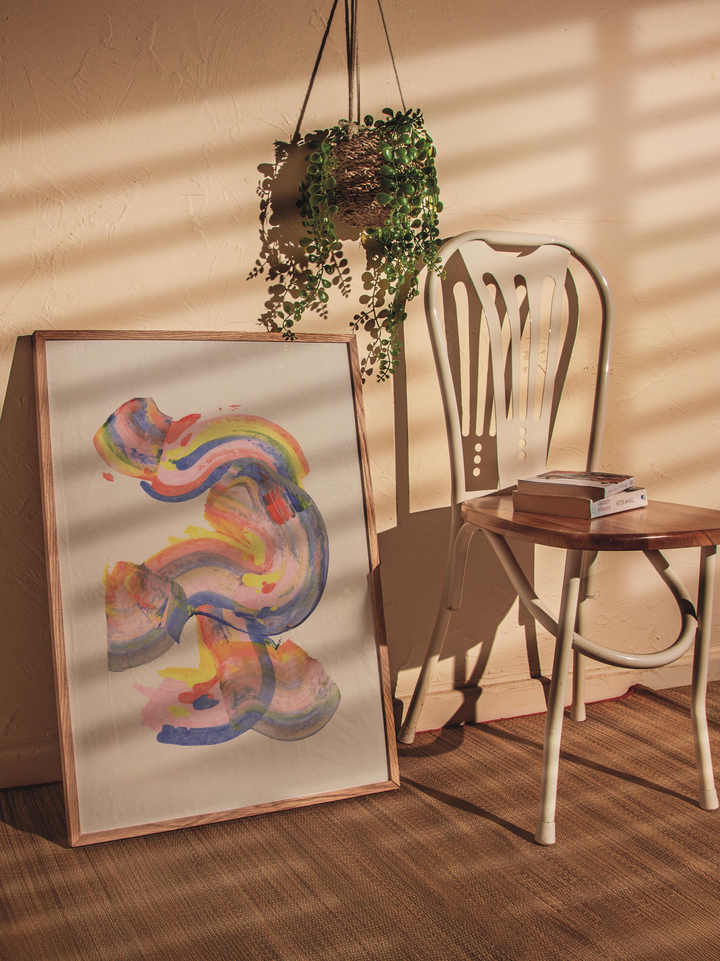 Çerçevesiz Poster Tablo, Duvar Posteri, Kağıt Poster, Kozmik Spiral , Maximalist No:181