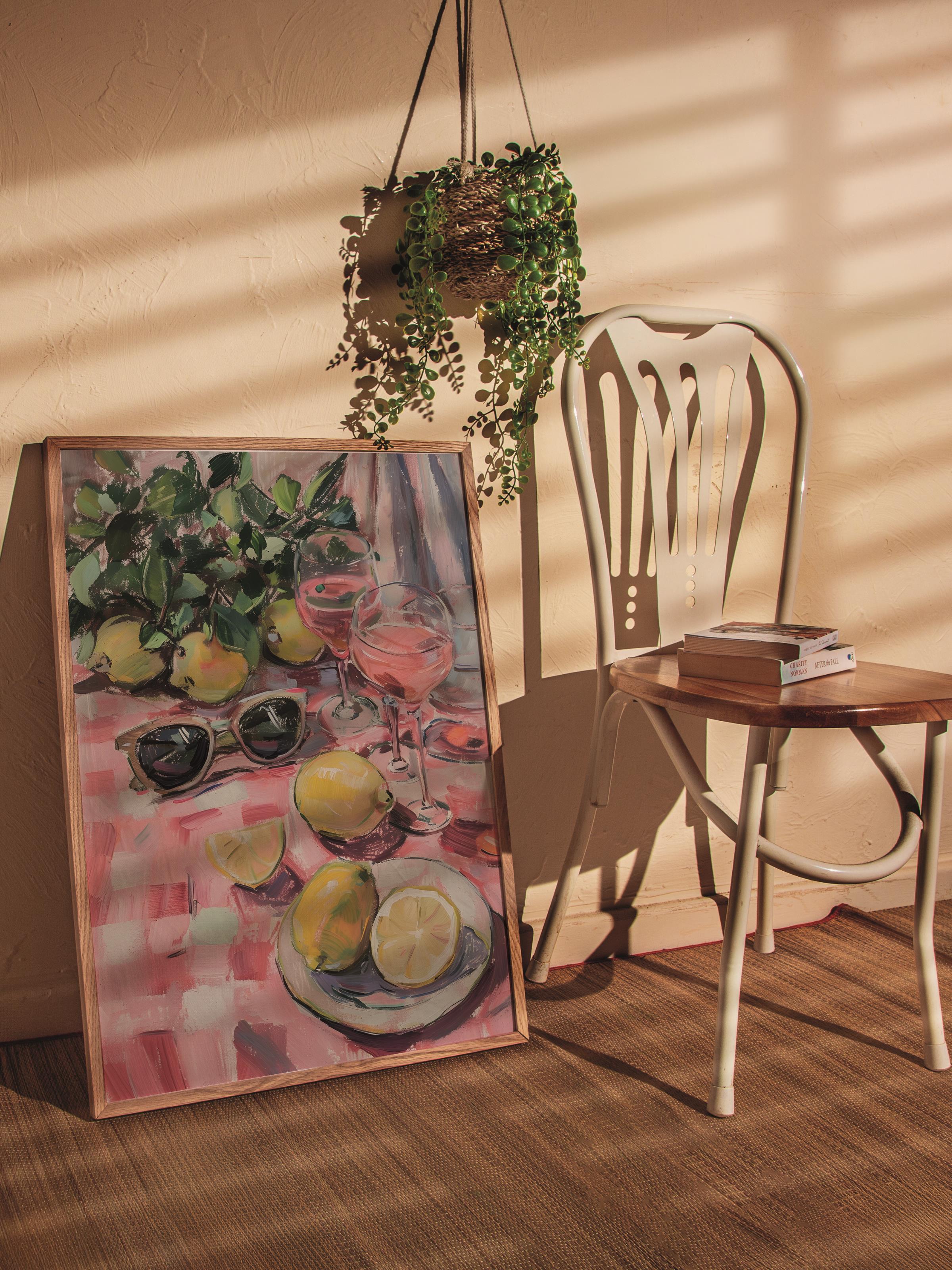 Çerçevesiz Poster Tablo, Duvar Posteri, Kağıt Poster, Piknik Zamanı , Maximalist No:135