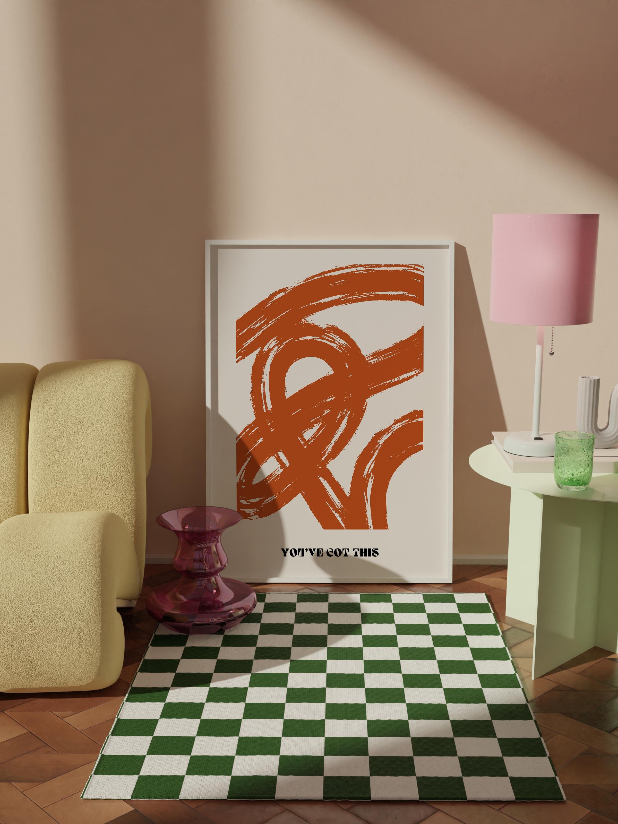 Çerçevesiz Poster Tablo, Duvar Posteri, Kağıt Poster, Duygusal Girdap , Maximalist No:183