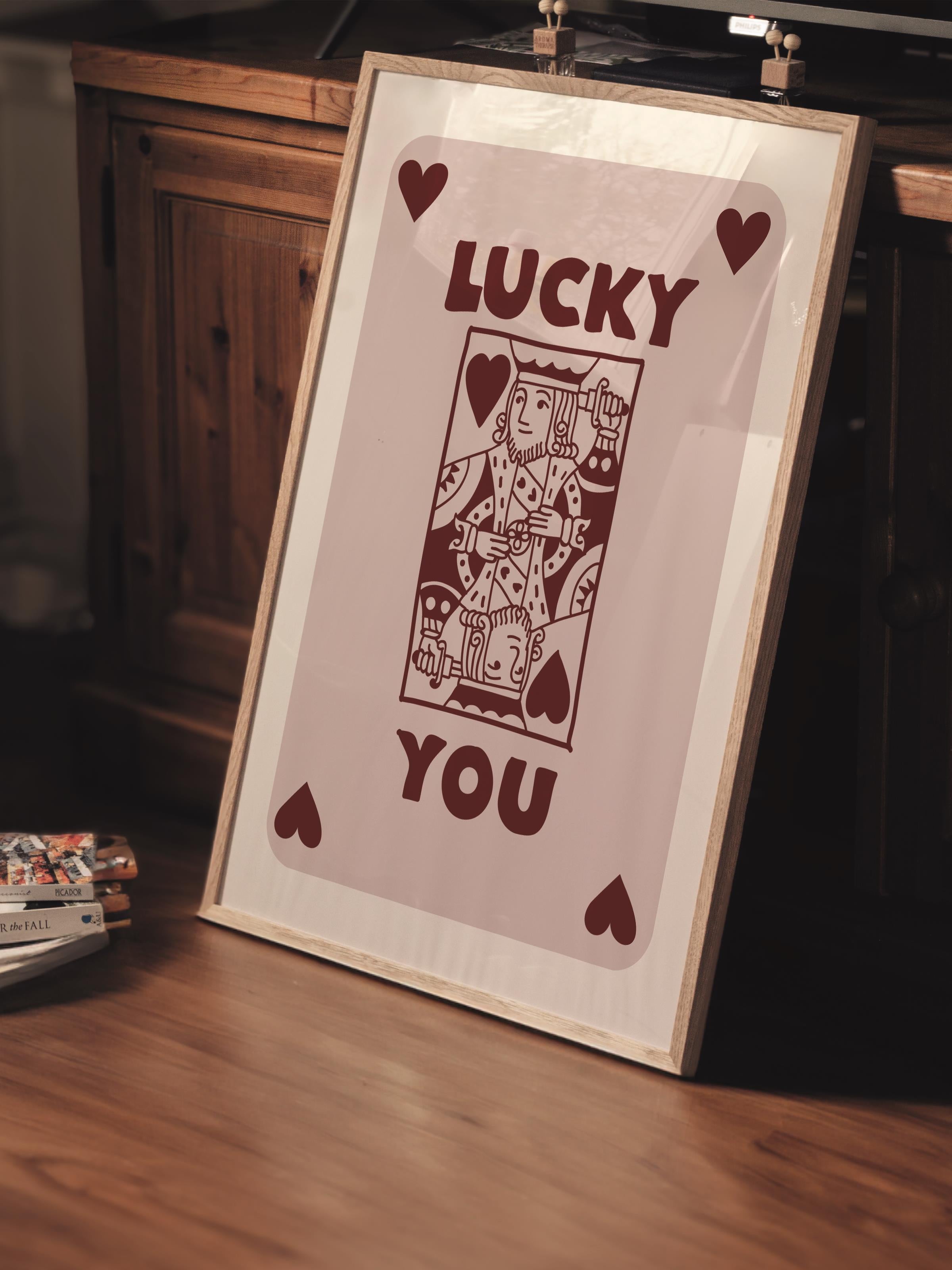 Çerçevesiz Poster Tablo, Duvar Posteri, Kağıt Poster, Şansın Seninle , Maximalist No:237