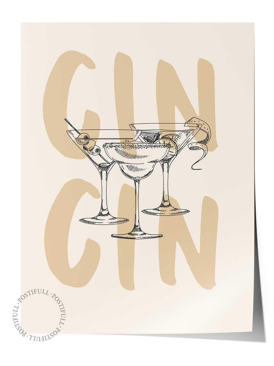 CİN CİN Maximalist Çerçevesiz Poster