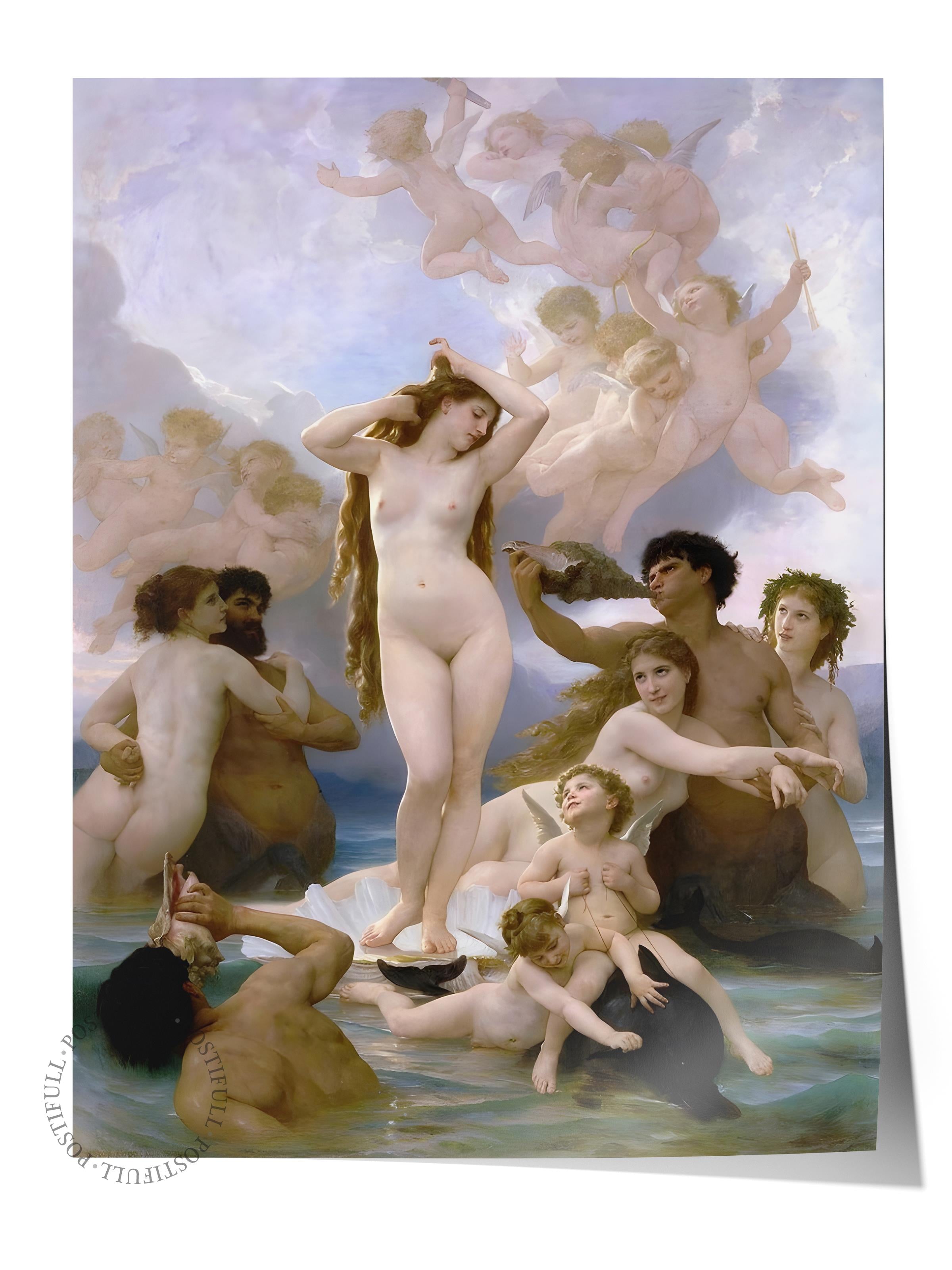 Çerçevesiz Poster Tablo, Duvar Posteri, Kağıt Poster, Yunan Mitolojisi , Maximalist No:261