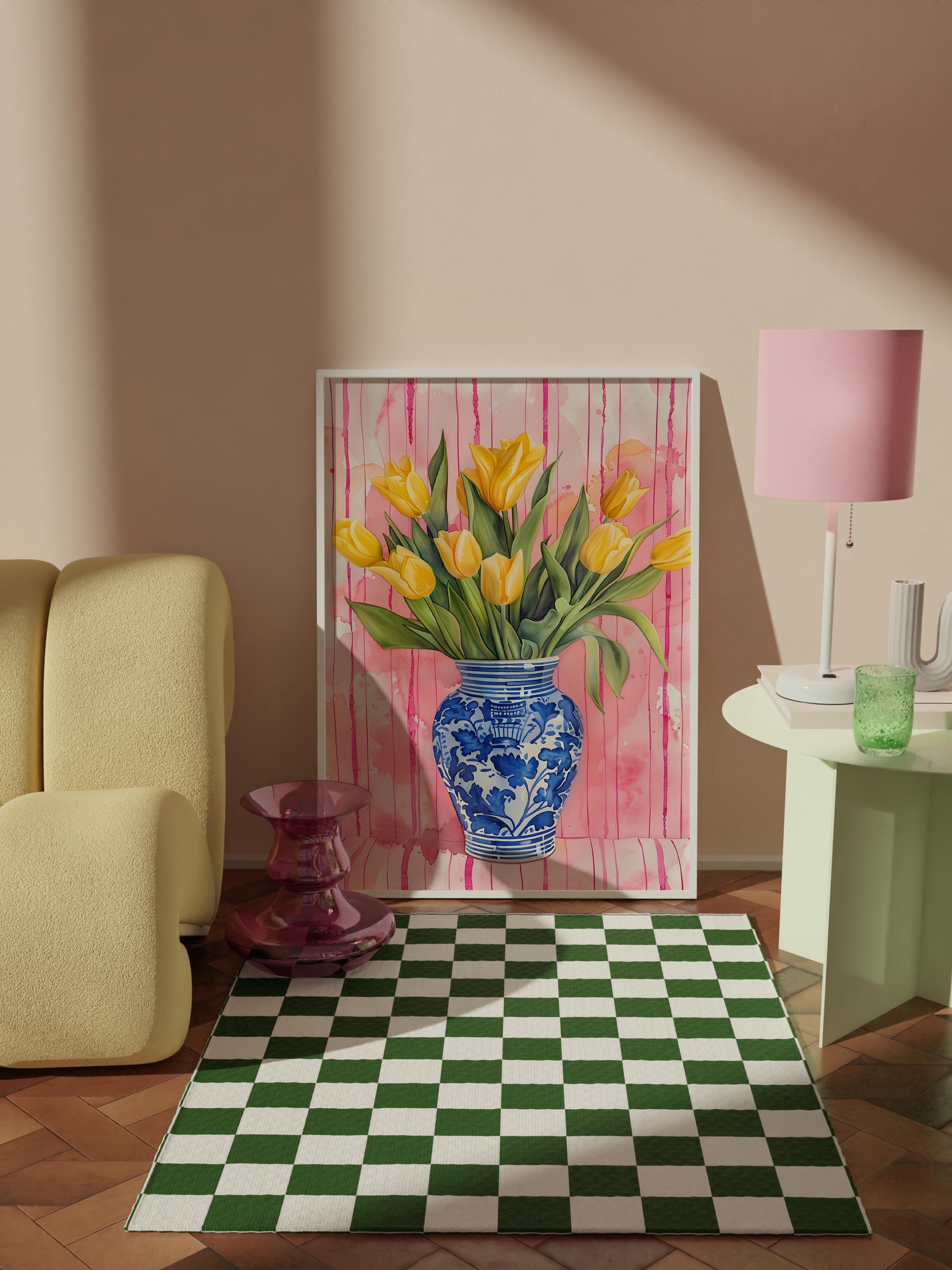 Çerçevesiz Poster Tablo, Duvar Posteri, Kağıt Poster, Baharın İlk Soluğu , Maximalist No:93