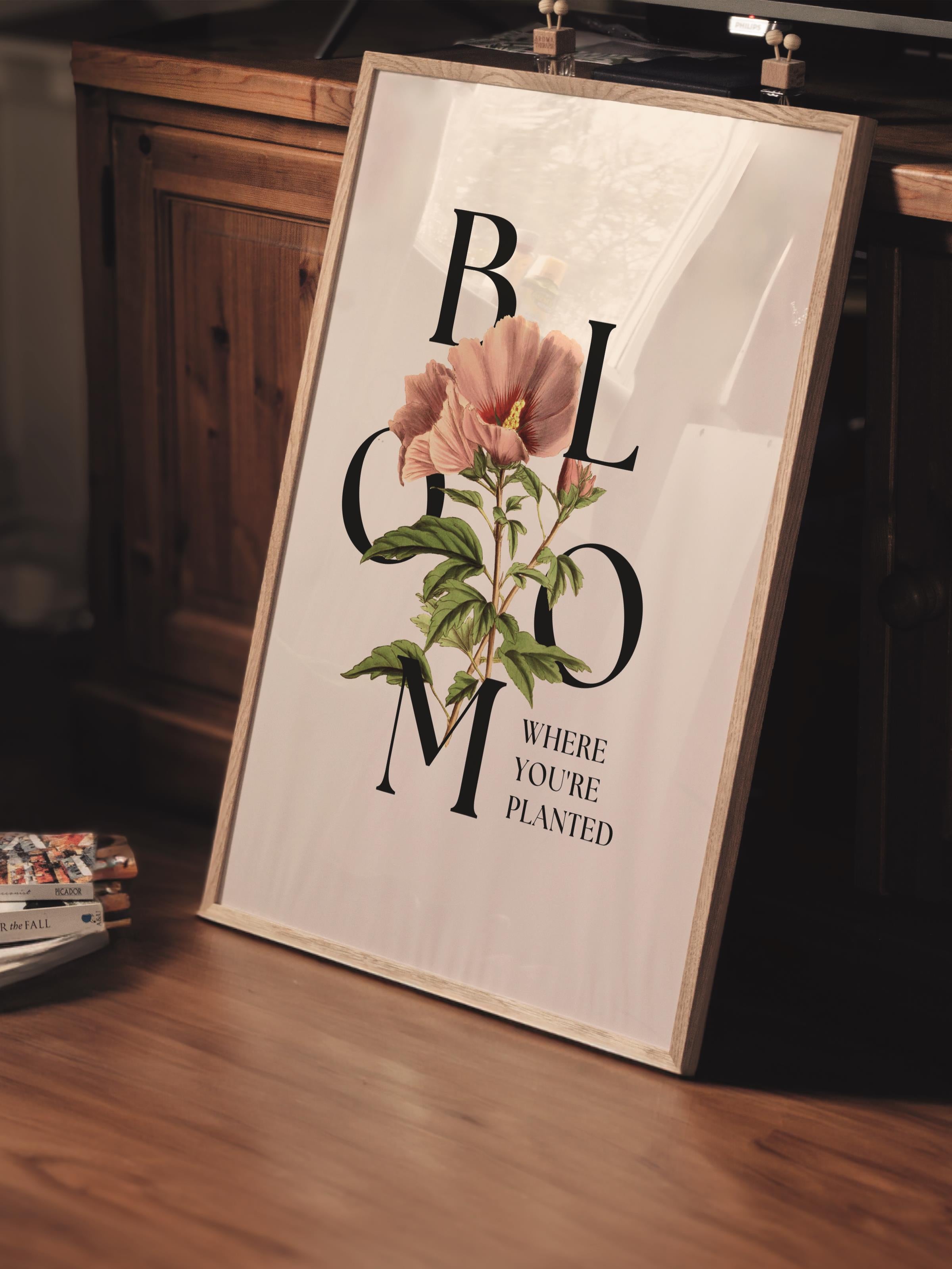 Çerçevesiz Poster Tablo, Duvar Posteri, Kağıt Poster, Zambak Büyüsü , Maximalist No:235