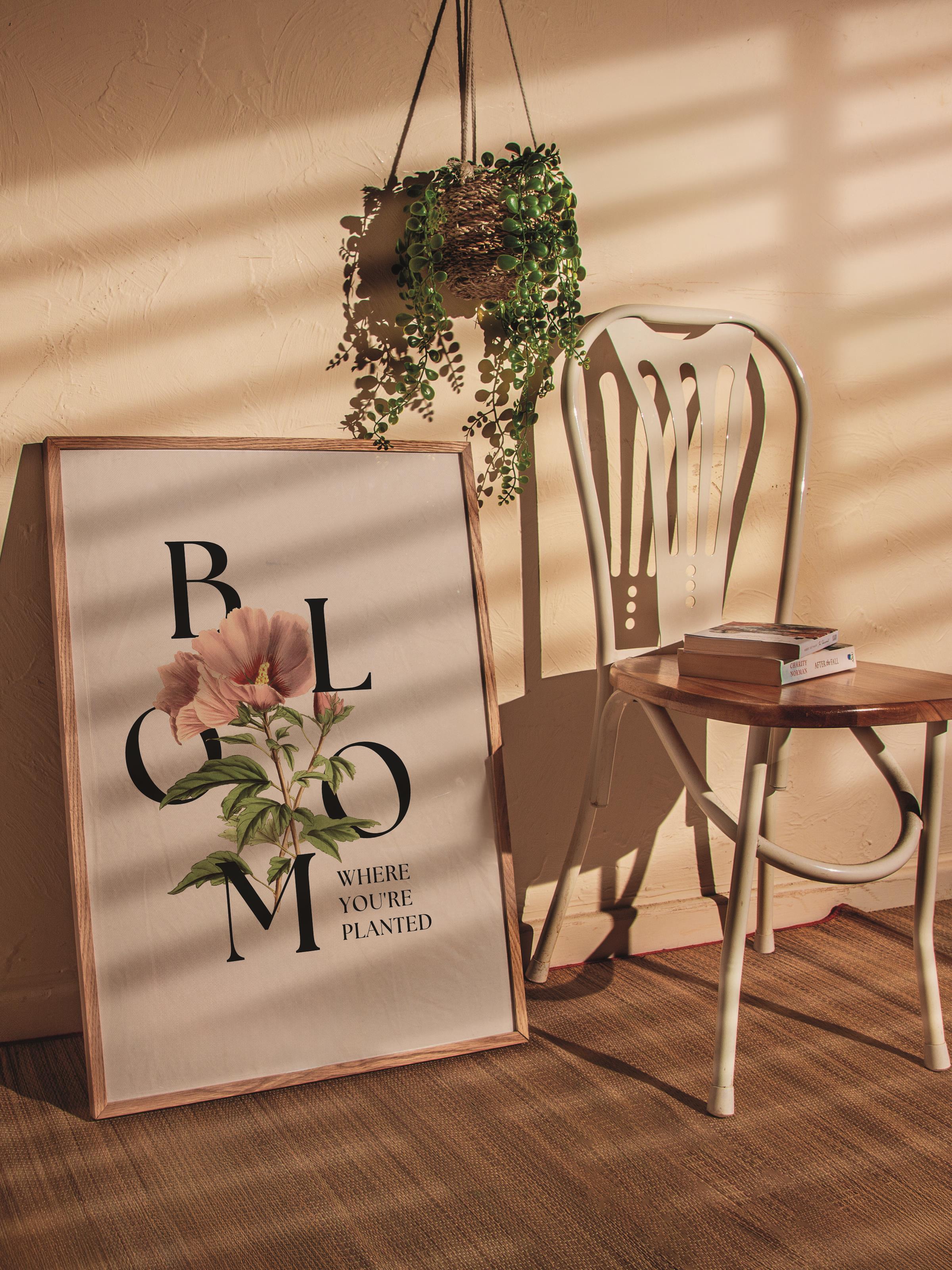 Çerçevesiz Poster Tablo, Duvar Posteri, Kağıt Poster, Zambak Büyüsü , Maximalist No:235