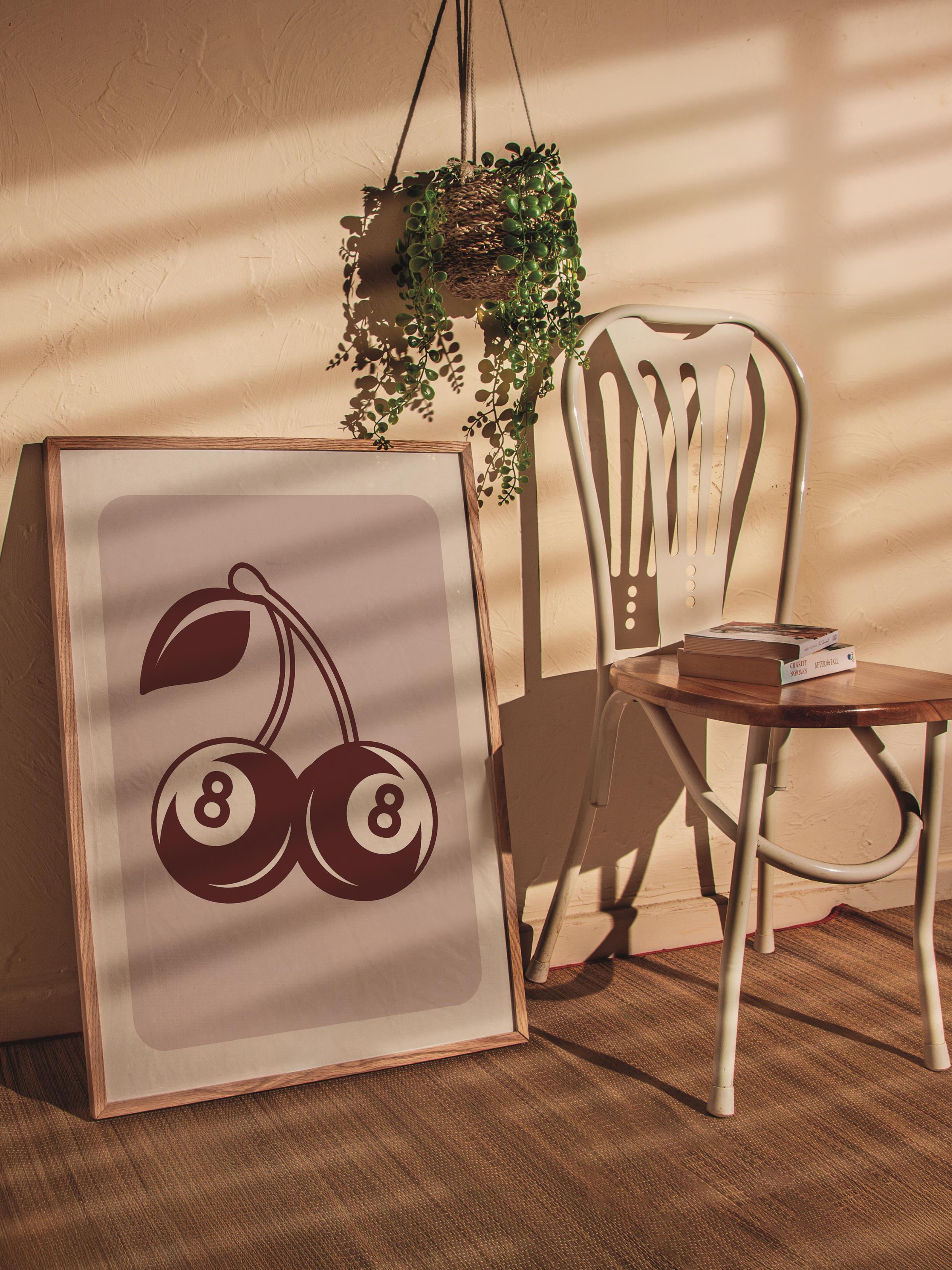 Çerçevesiz Poster Tablo, Duvar Posteri, Kağıt Poster, Minimal Kahve Meditasyonu , Maximalist No:71