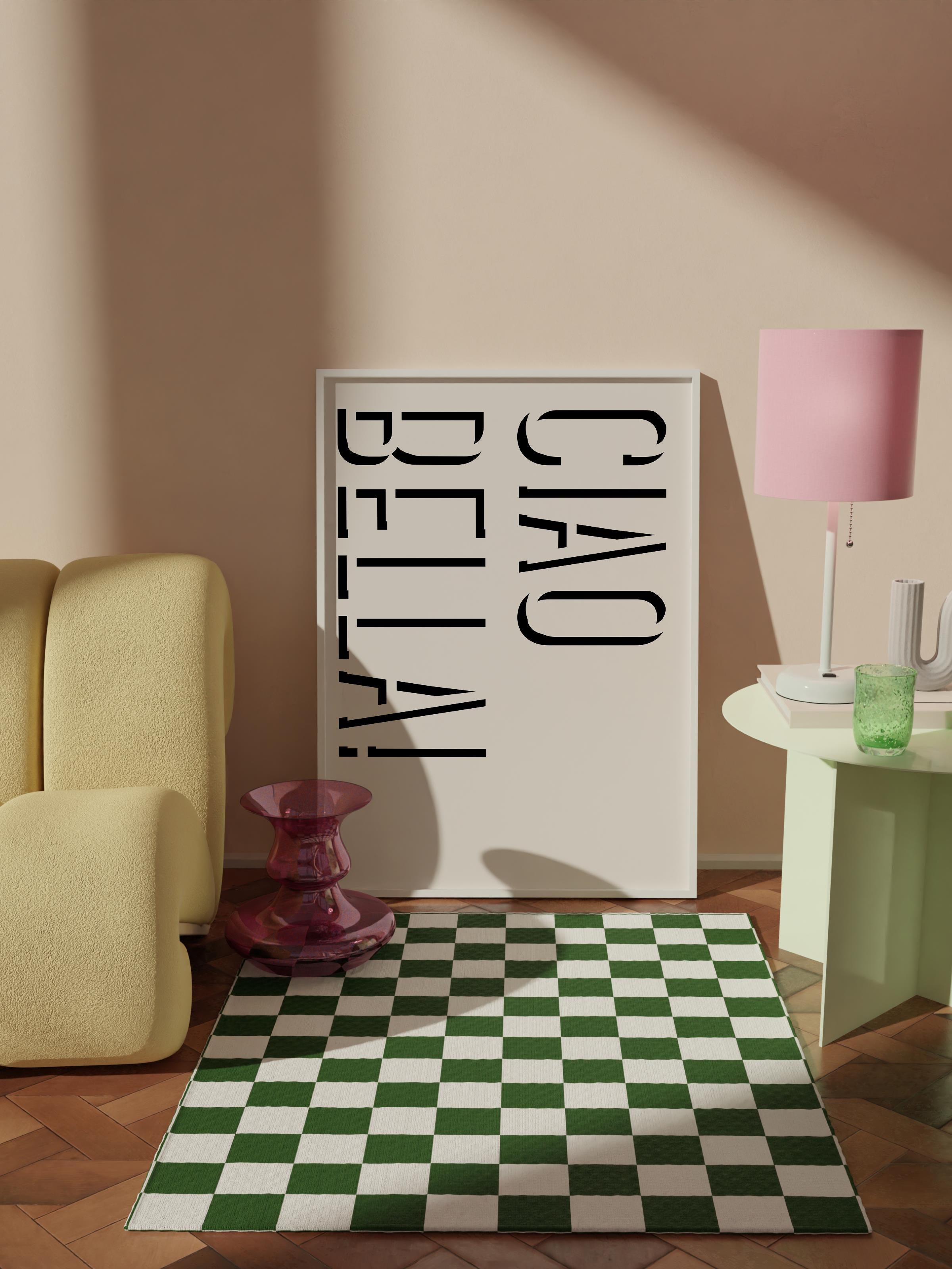 Çerçevesiz Poster Tablo, Duvar Posteri, Kağıt Poster, Beyaz ve Siyah Merhaba , Maximalist No:28