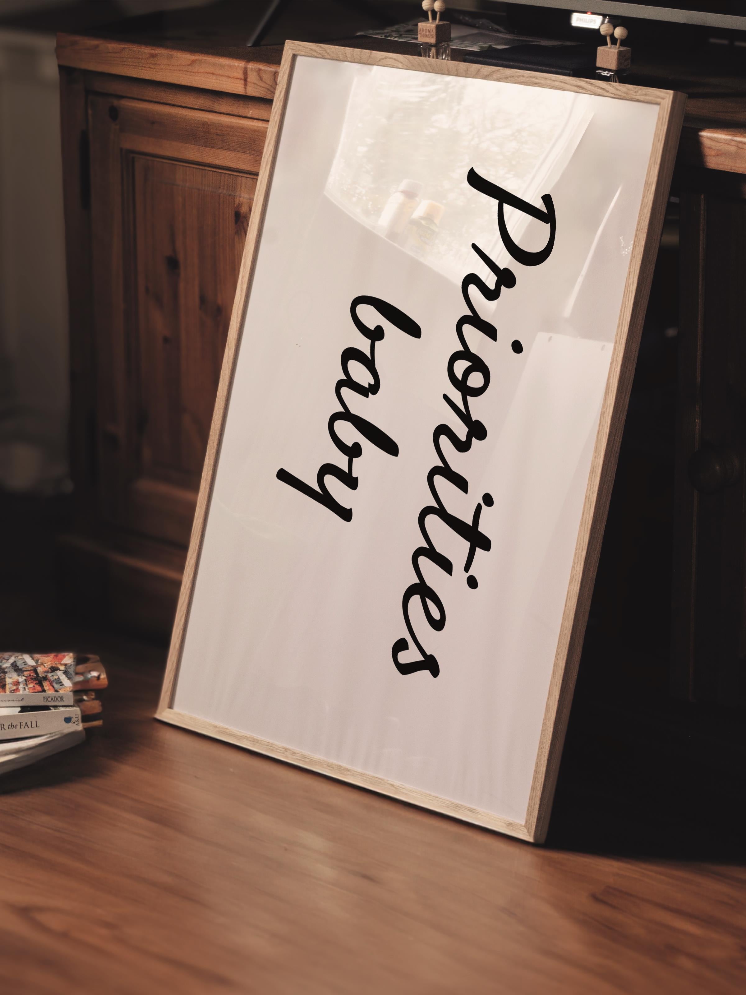 Çerçevesiz Poster Tablo, Duvar Posteri, Kağıt Poster, Pembe ve Siyah Bebek , Maximalist No:50