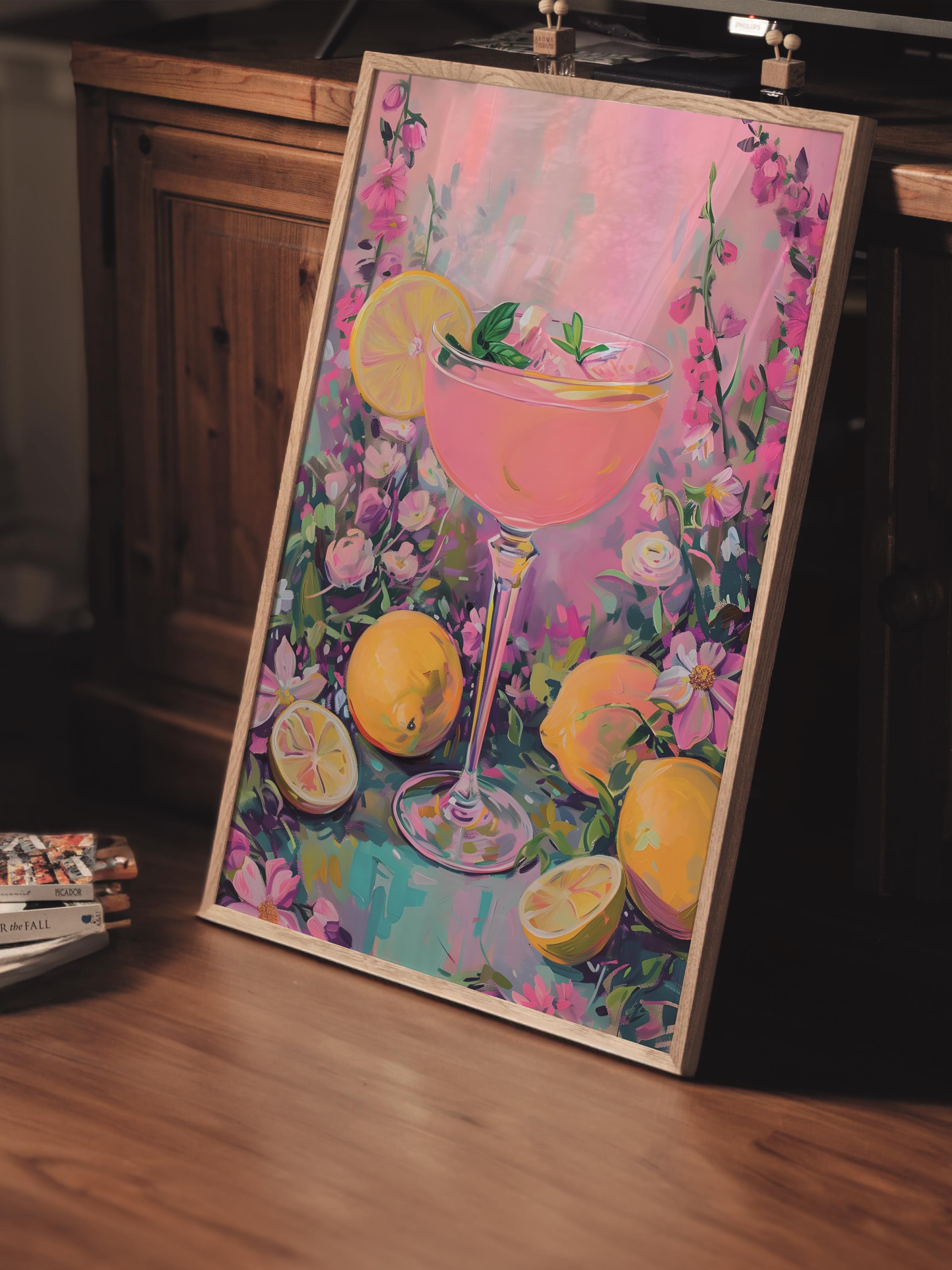 Çerçevesiz Poster Tablo, Duvar Posteri, Kağıt Poster, Meyve Bahçesi , Maximalist No:159