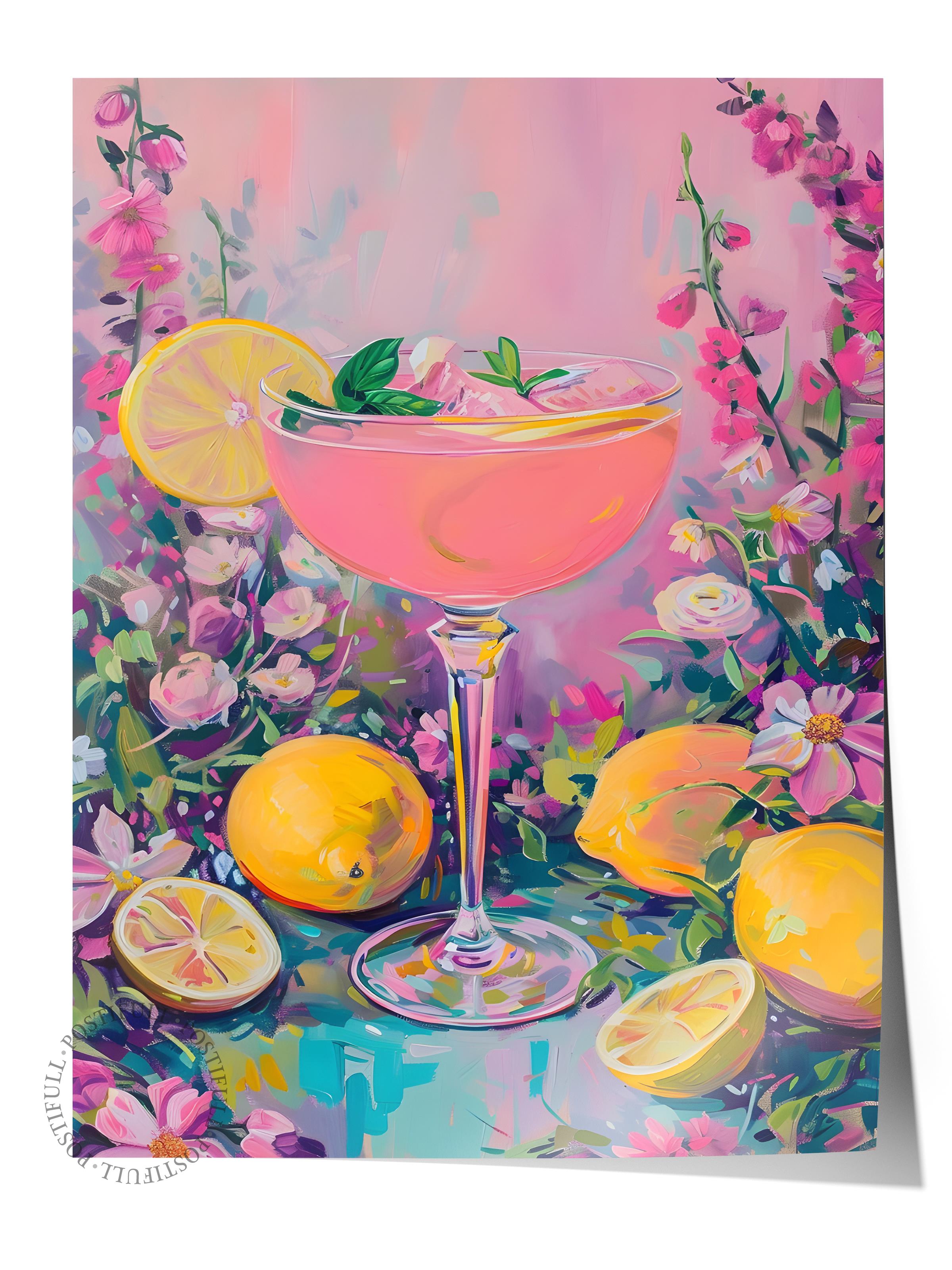 Çerçevesiz Poster Tablo, Duvar Posteri, Kağıt Poster, Meyve Bahçesi , Maximalist No:159