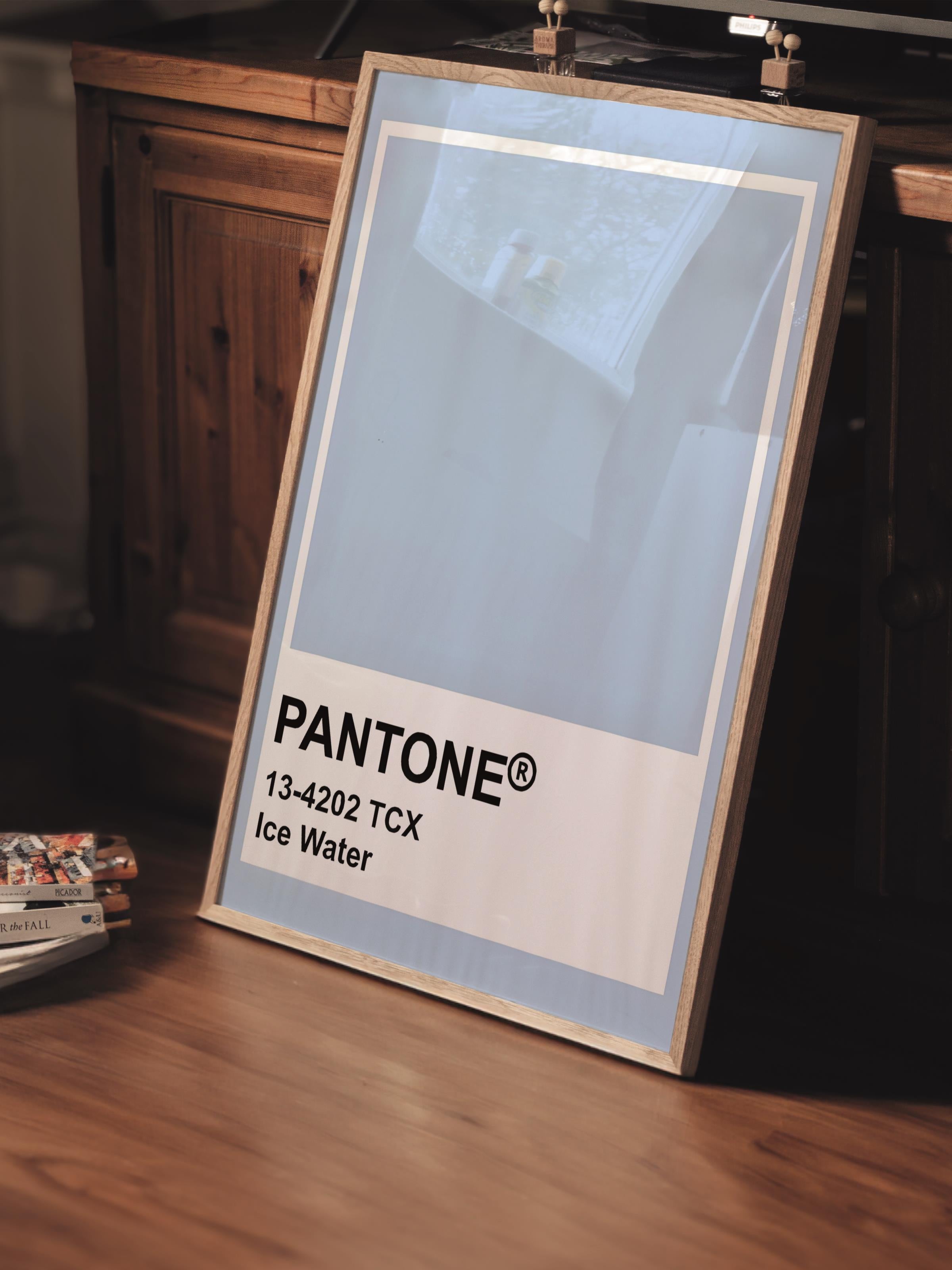 Çerçevesiz Poster Tablo, Duvar Posteri, Kağıt Poster, Gökyüzü Mavisi , Maximalist No:267