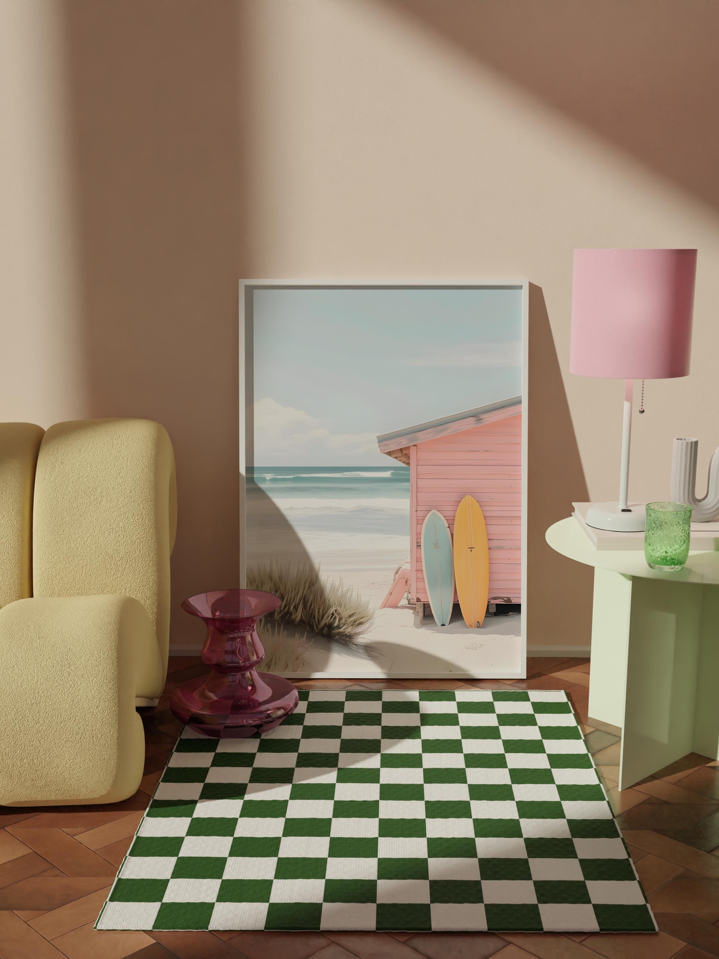 Çerçevesiz Poster Tablo, Duvar Posteri, Kağıt Poster, Yaz Evreni , Maximalist No:131